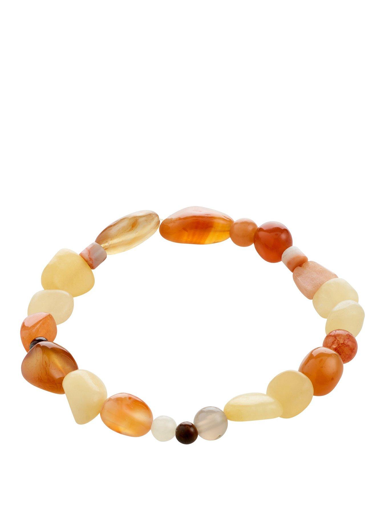 Pilgrim IRIS bracelet sand/multi