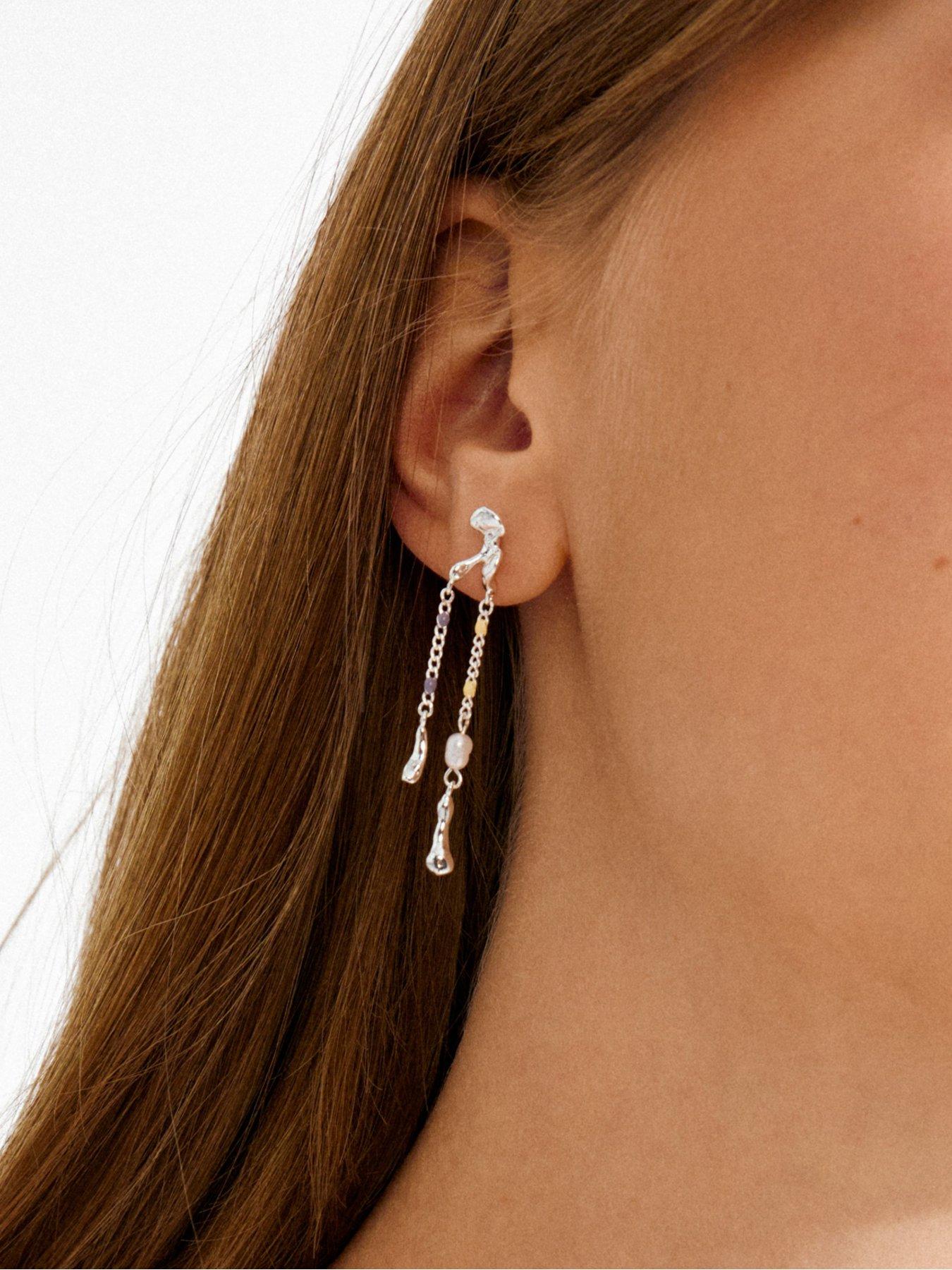 Image 2 of 4 of Pilgrim Reggie - earrings silver-plated