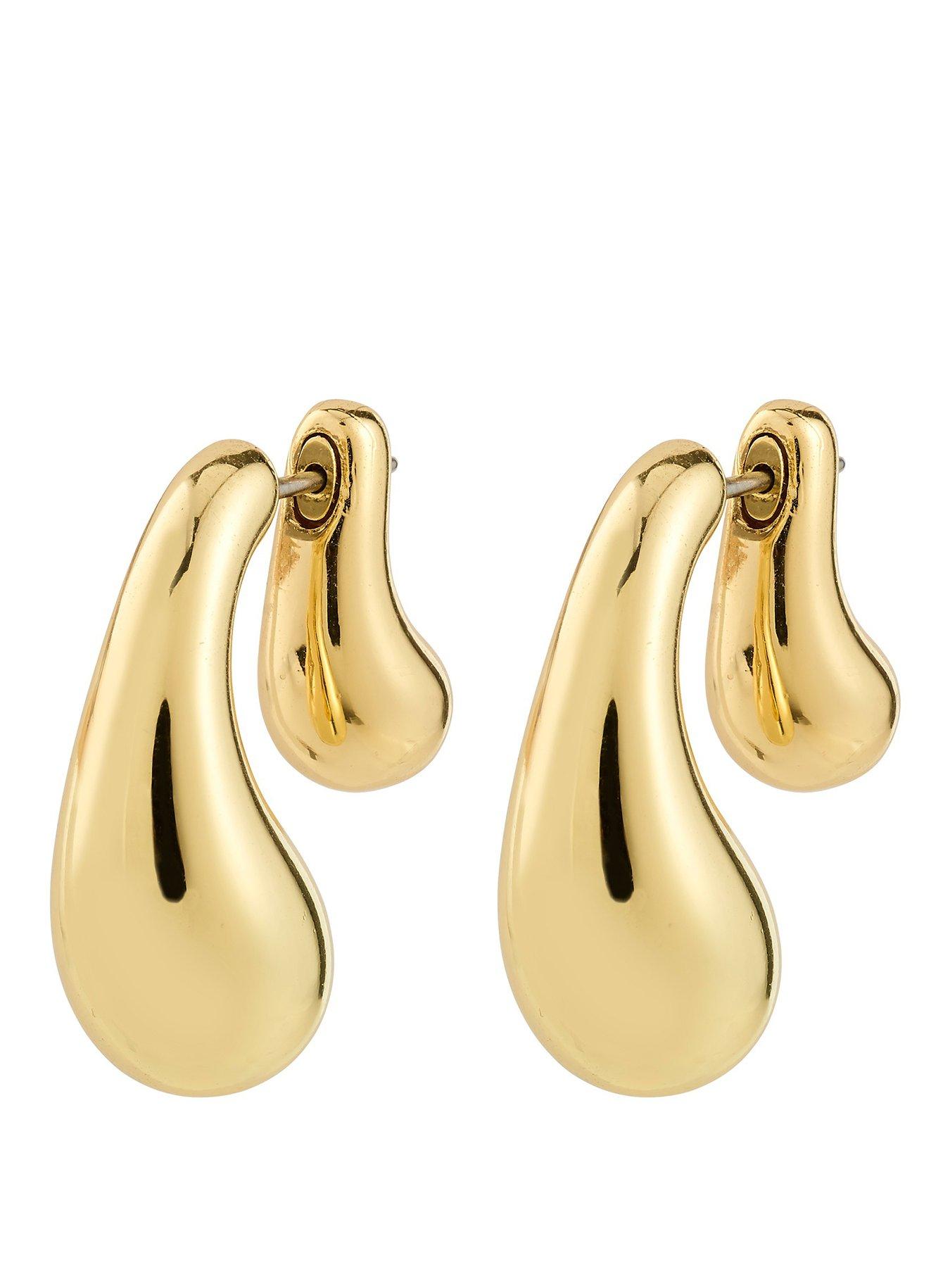 Image 1 of 3 of Pilgrim JENNINGS earrings gold-plated