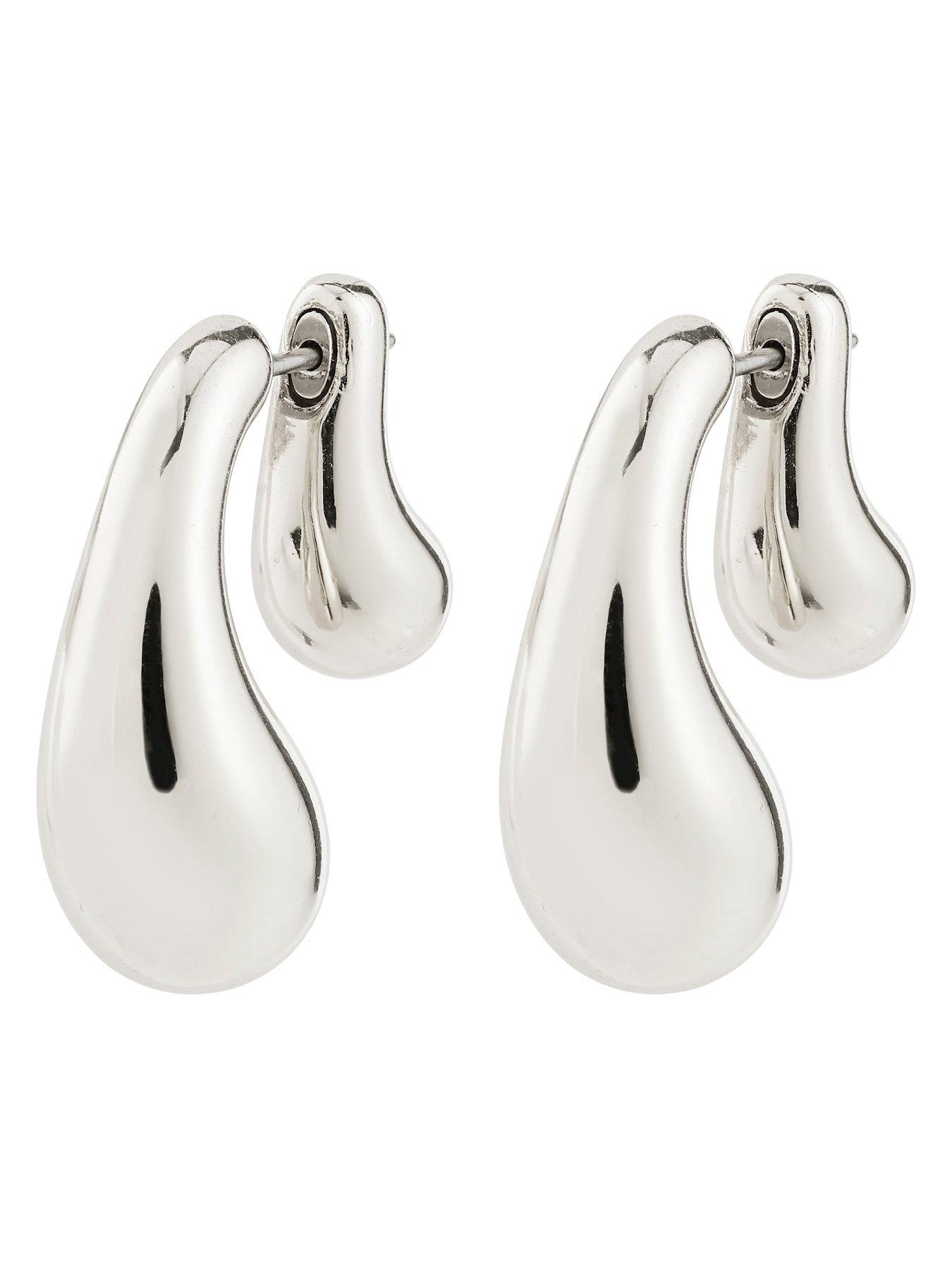 Image 2 of 4 of Pilgrim JENNINGS earrings silver-plated