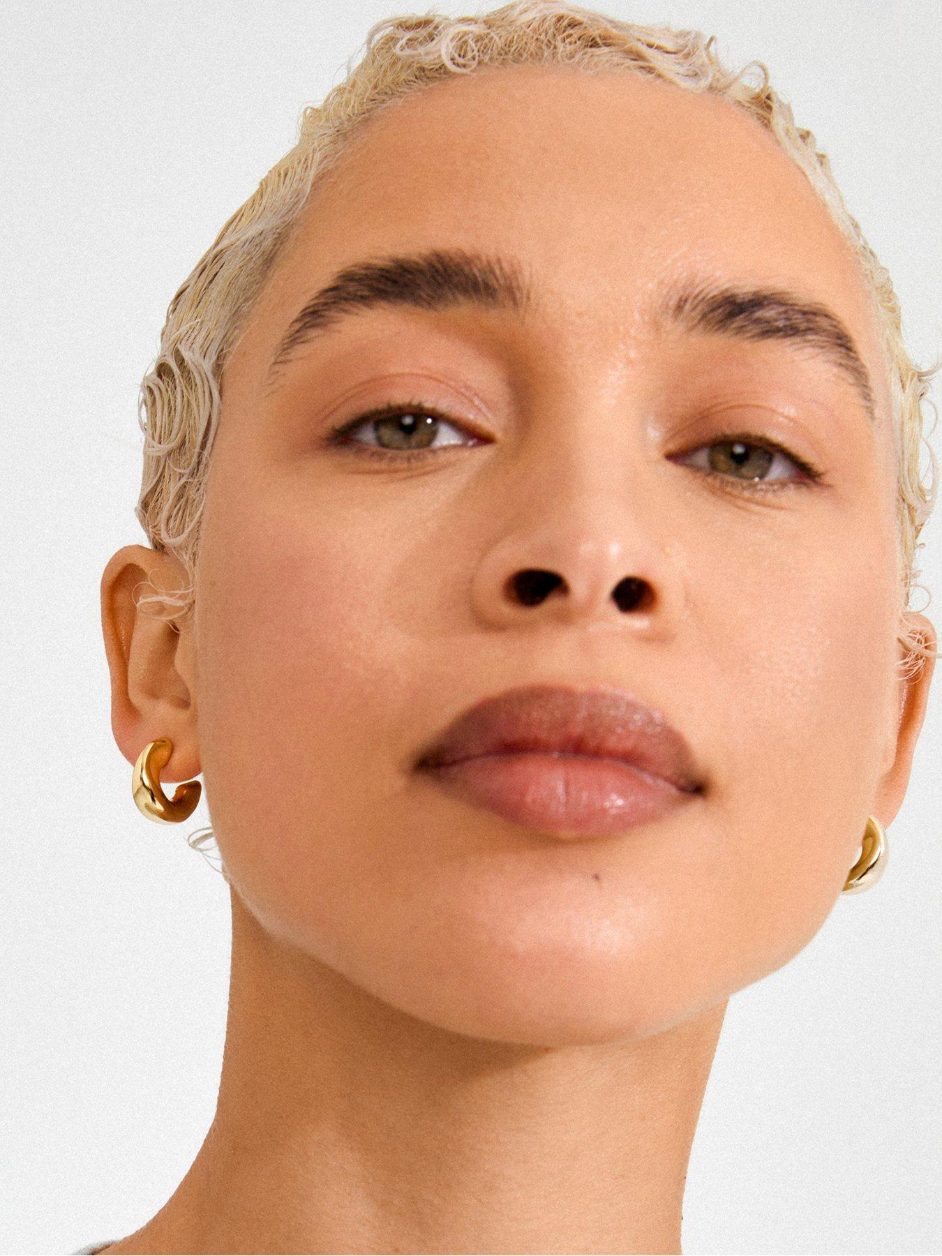 Pilgrim JENNINGS hoop earrings gold-plated