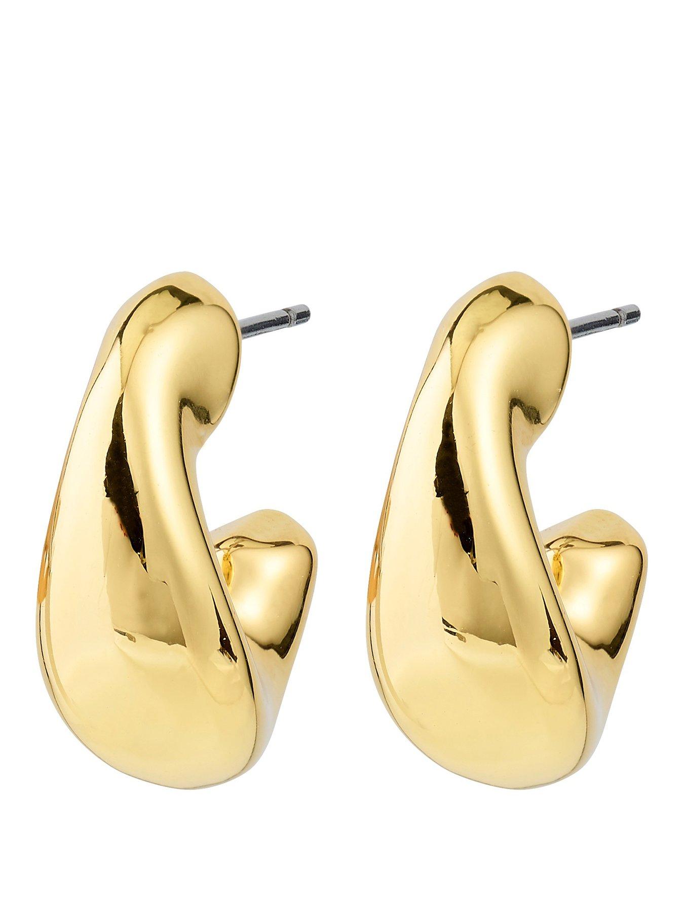 Pilgrim JENNINGS hoop earrings gold-plated