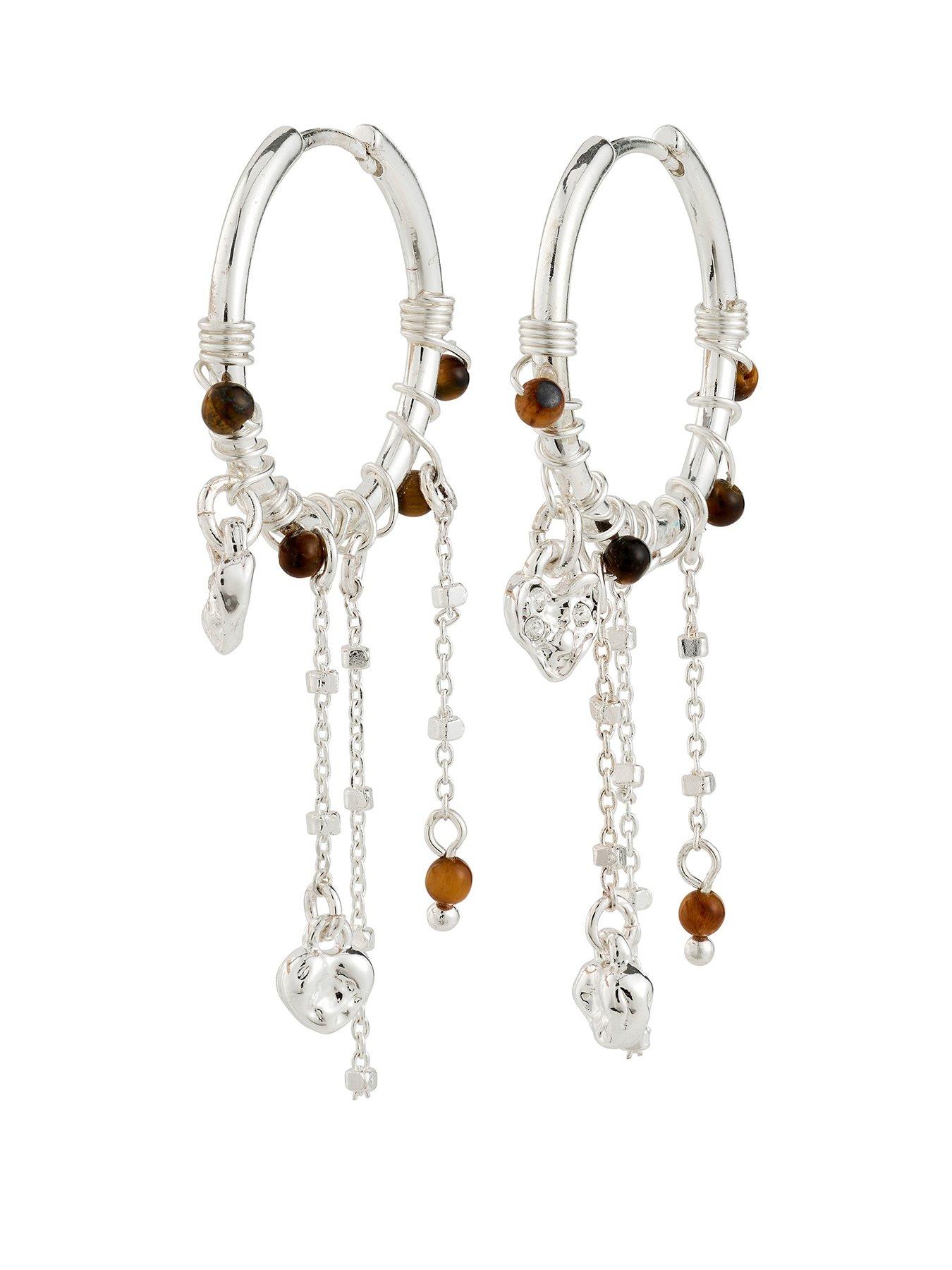 Pilgrim MYLAN earrings silver-plated