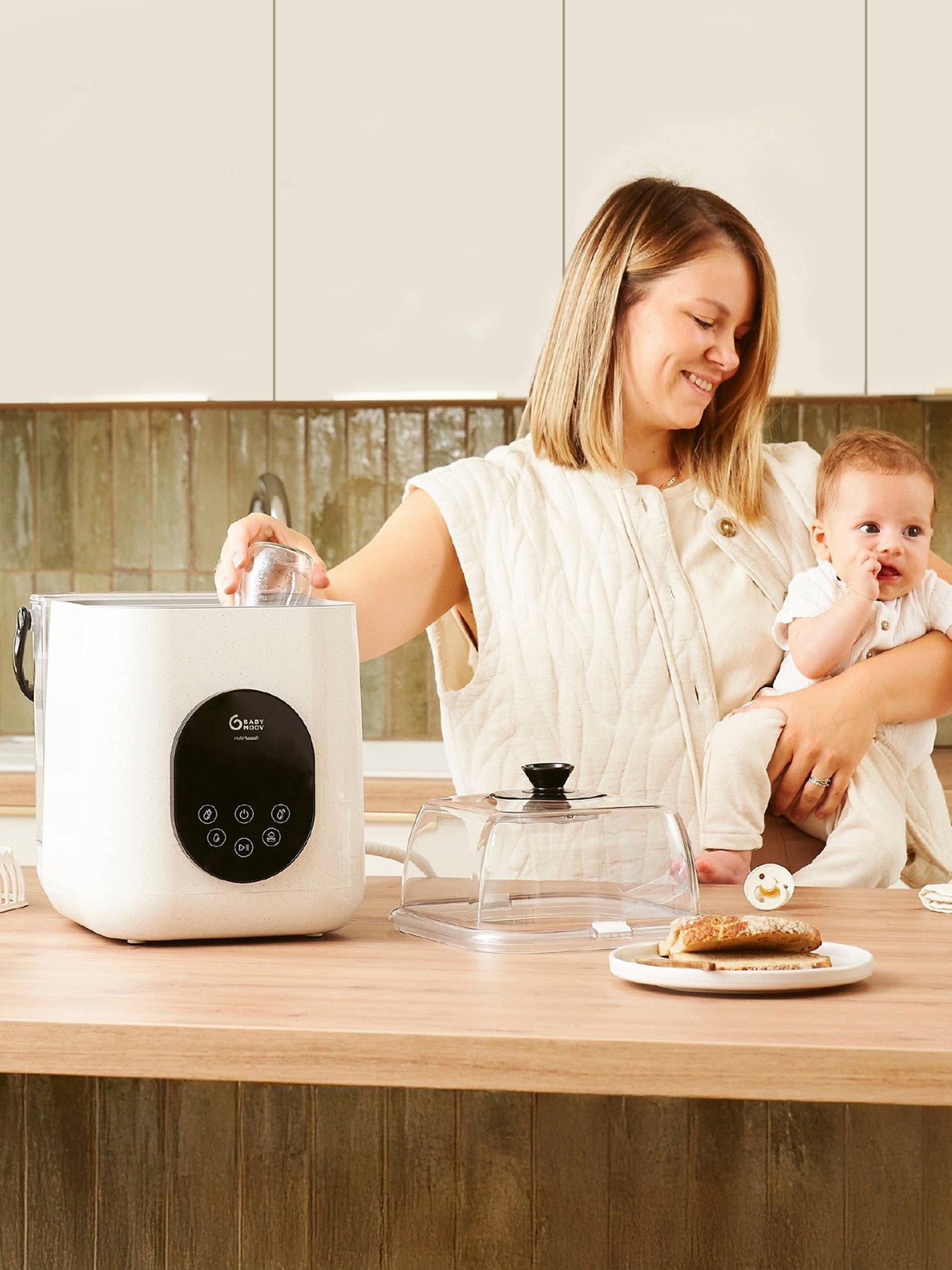 Babymoov NutriWash 4 in 1 Bottle Washer, Steriliser, Dryer  &  Storer - 8 settings