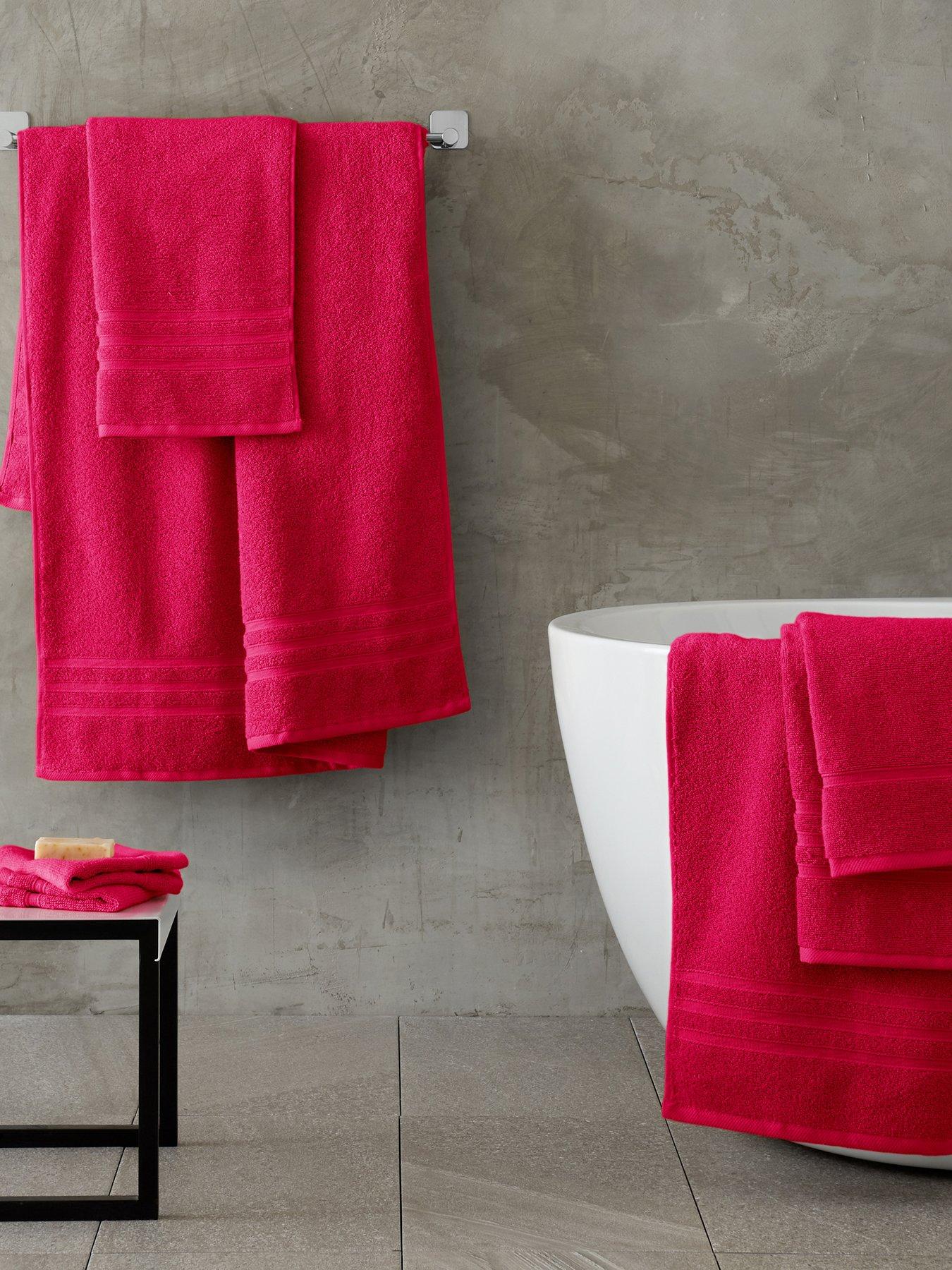 Catherine Lansfield 6-Piece Zero Twist Towel Bale