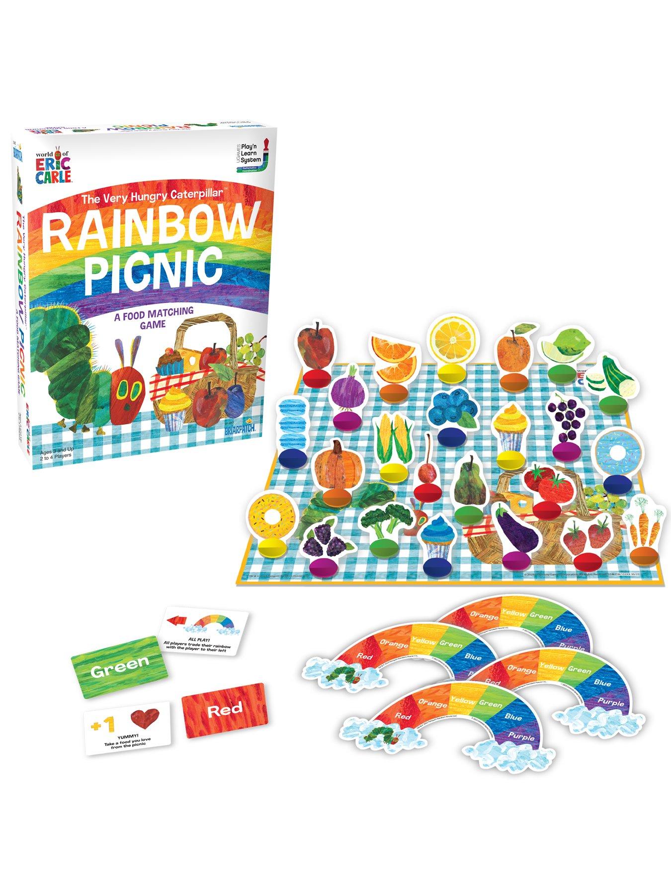 Image 3 of 5 of University Games The Very Hungry Caterpillar Rainbow Picnic Game
