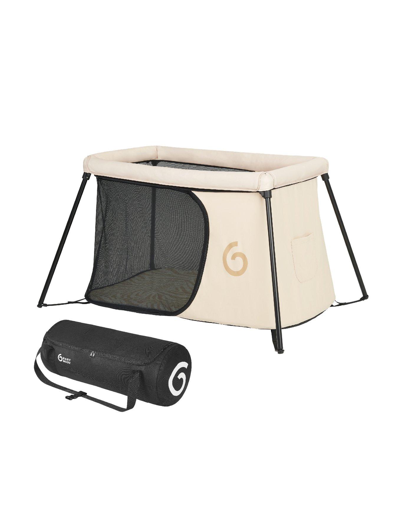 Babymoov Travel Cot Ultra Lite Moov & Sleep Sandstone
