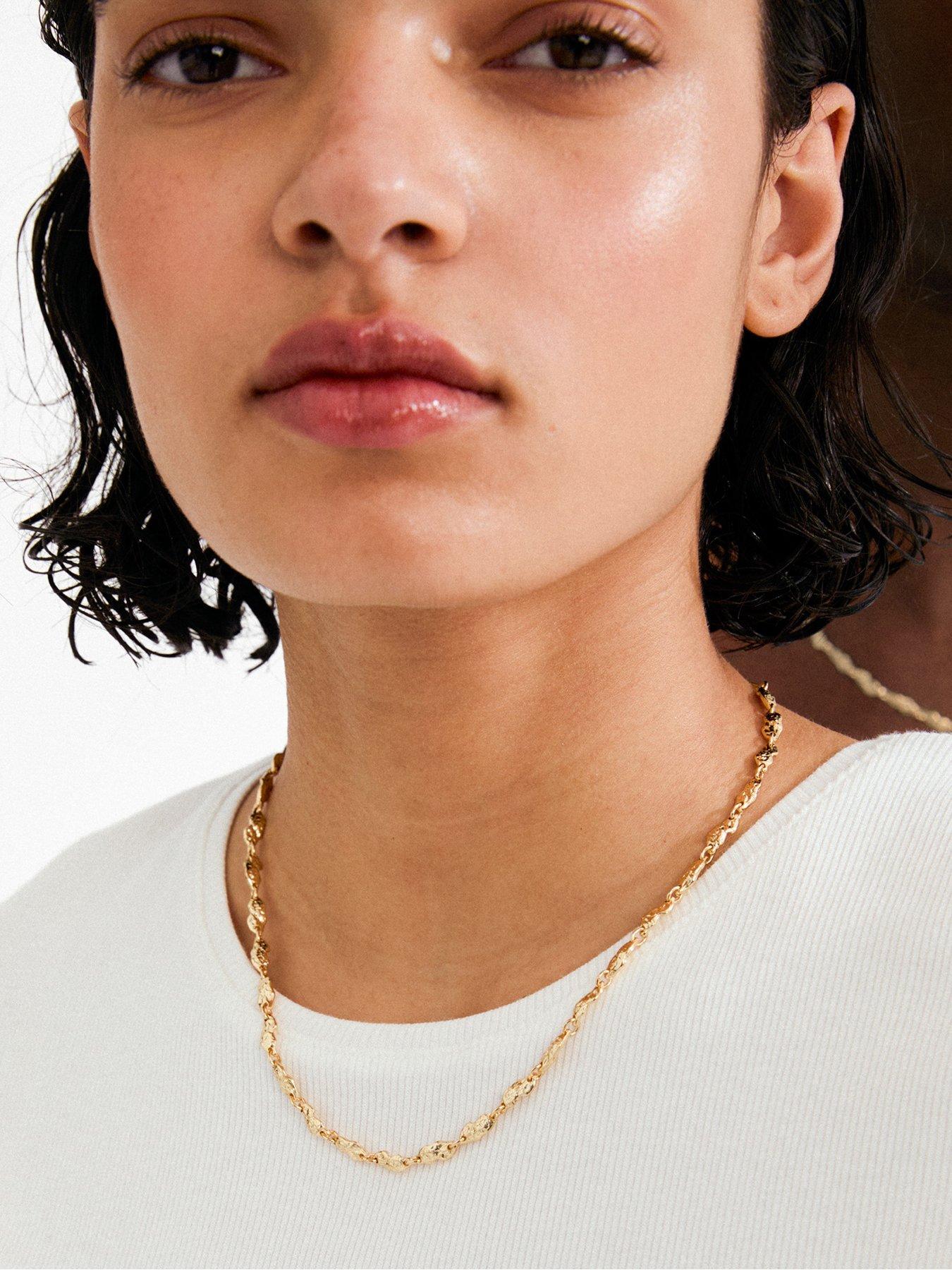 Pilgrim ELIYAH necklace gold-plated, Gold, Women