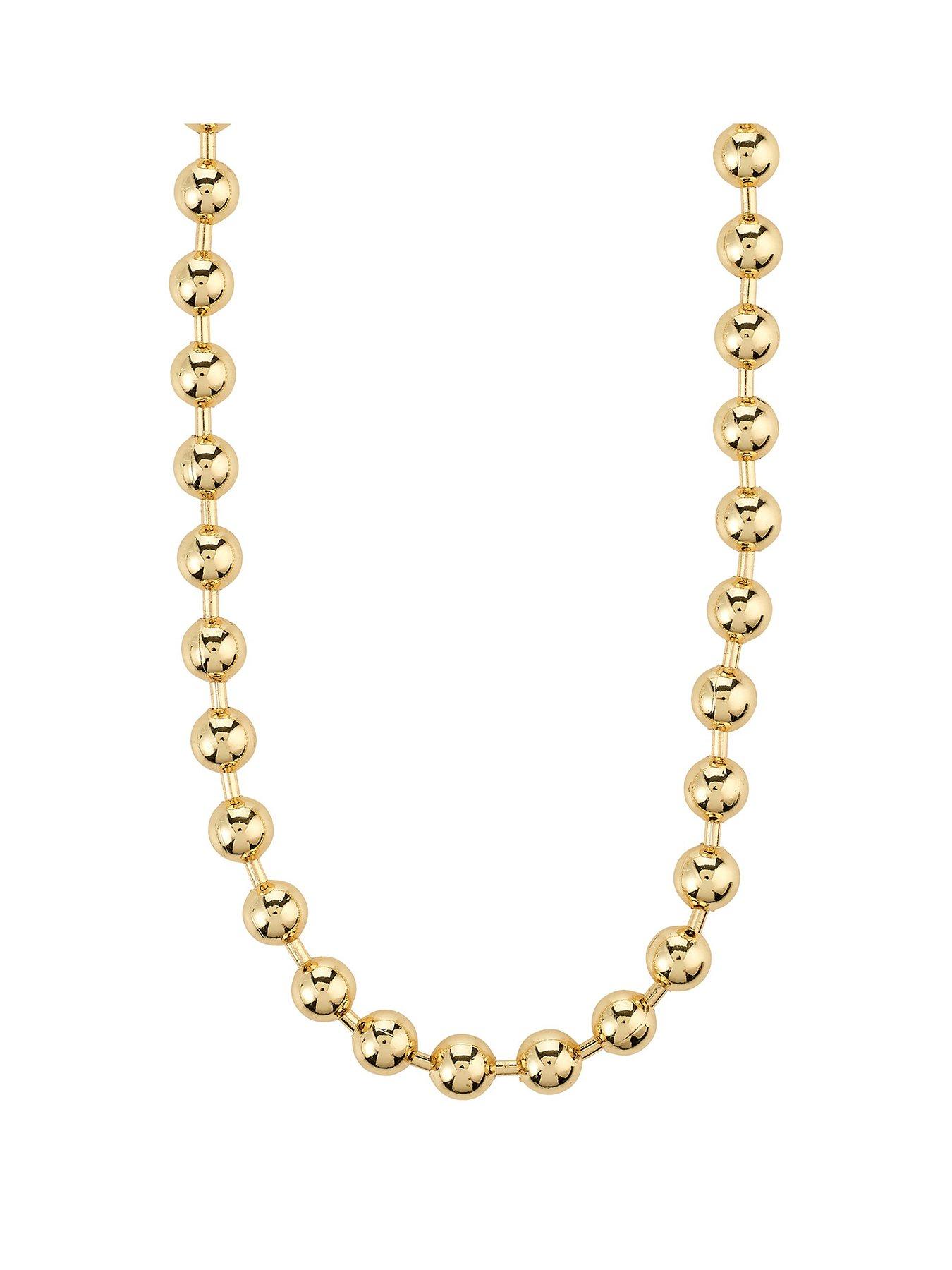 Pilgrim AIR necklace gold-plated