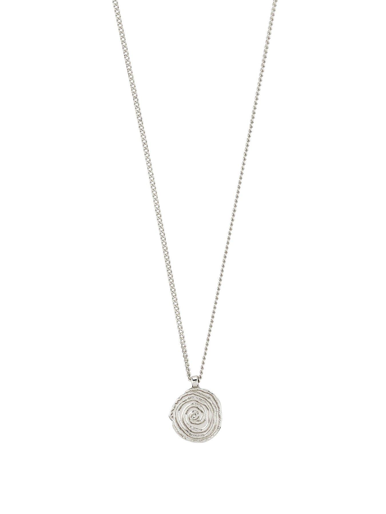 Pilgrim AIR necklace silver-plated