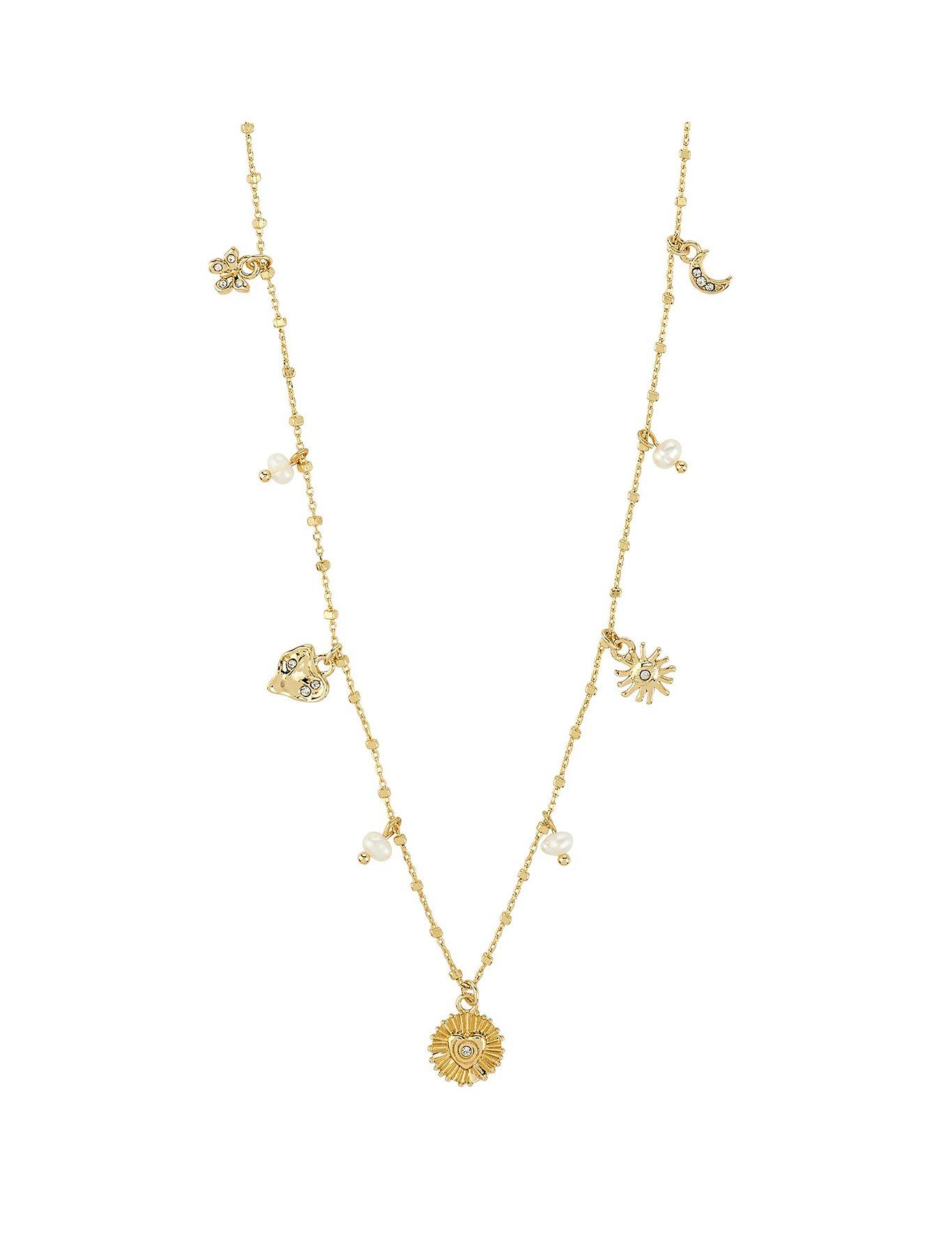 Image 1 of 4 of Pilgrim MYLAN necklace gold-plated