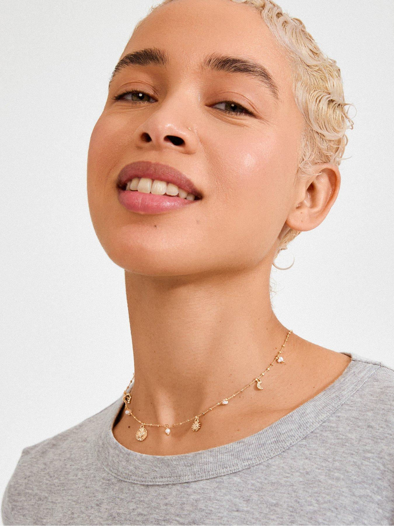 Image 2 of 4 of Pilgrim MYLAN necklace gold-plated