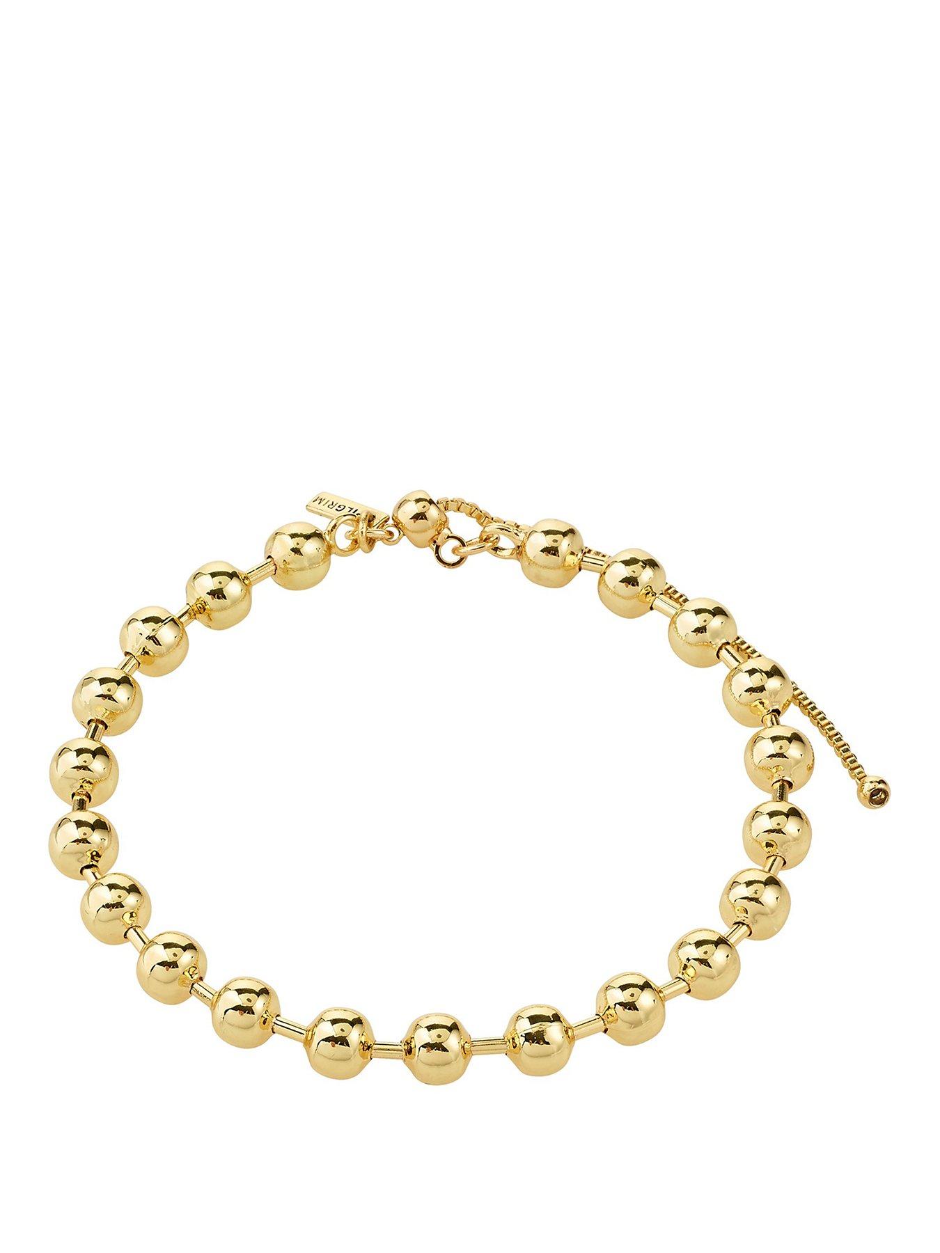 Image 1 of 3 of Pilgrim AIR bracelet gold-plated