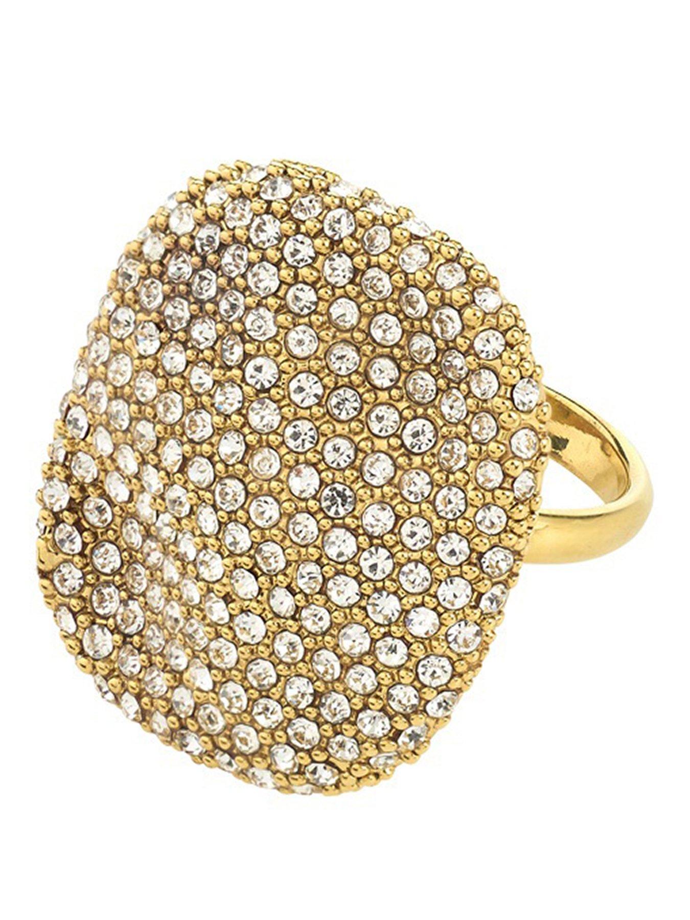 Pilgrim EMBER ring gold-plated
