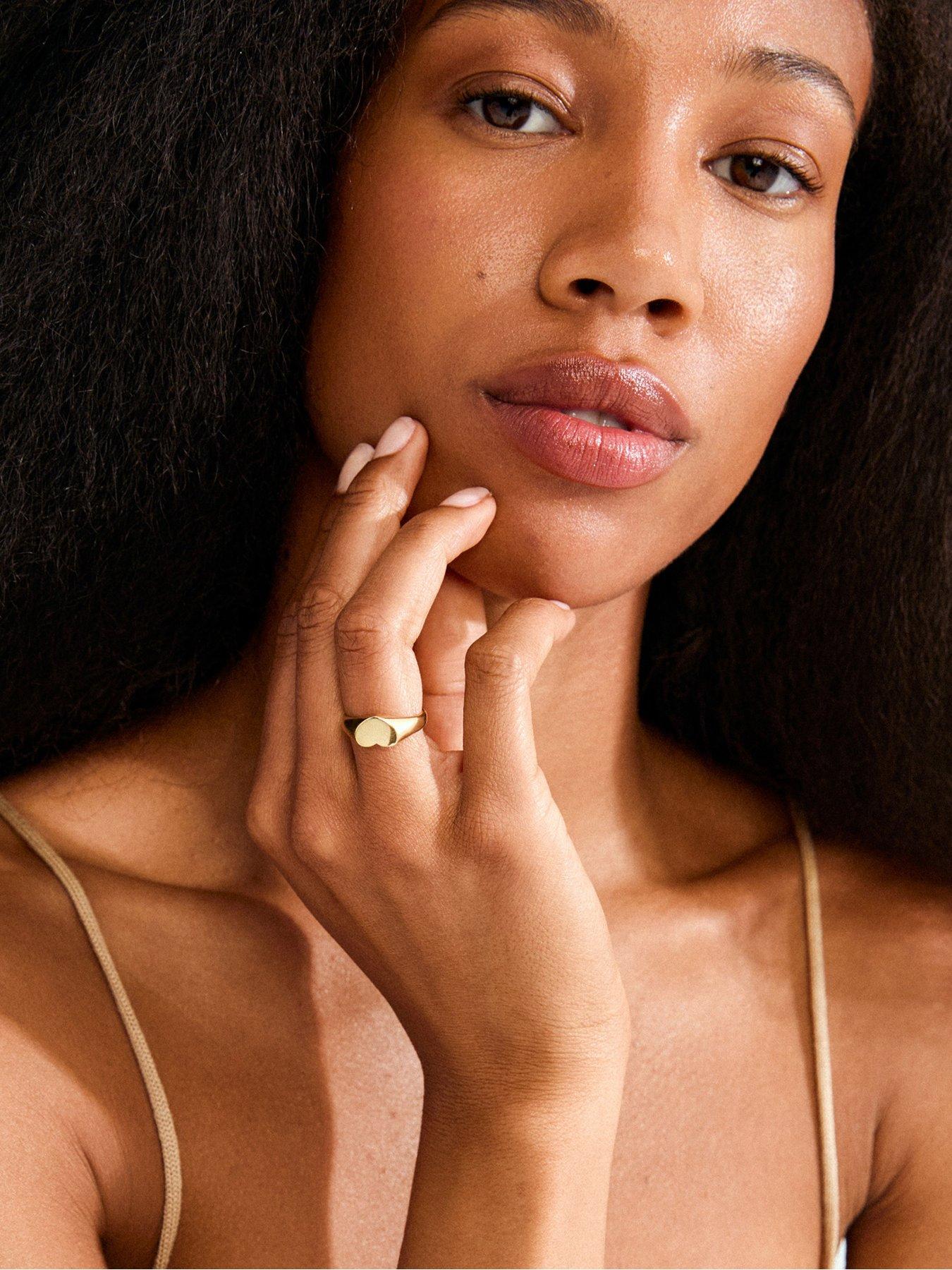 Pilgrim ARIN ring gold-plated
