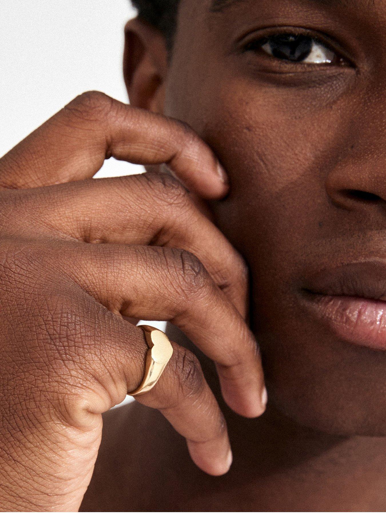 Pilgrim ARIN ring gold-plated