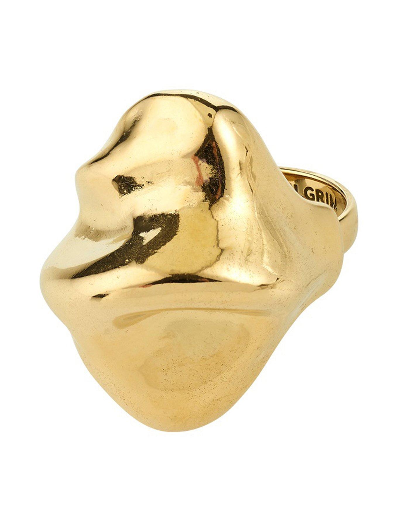 Pilgrim JOHNNIE ring gold-plated