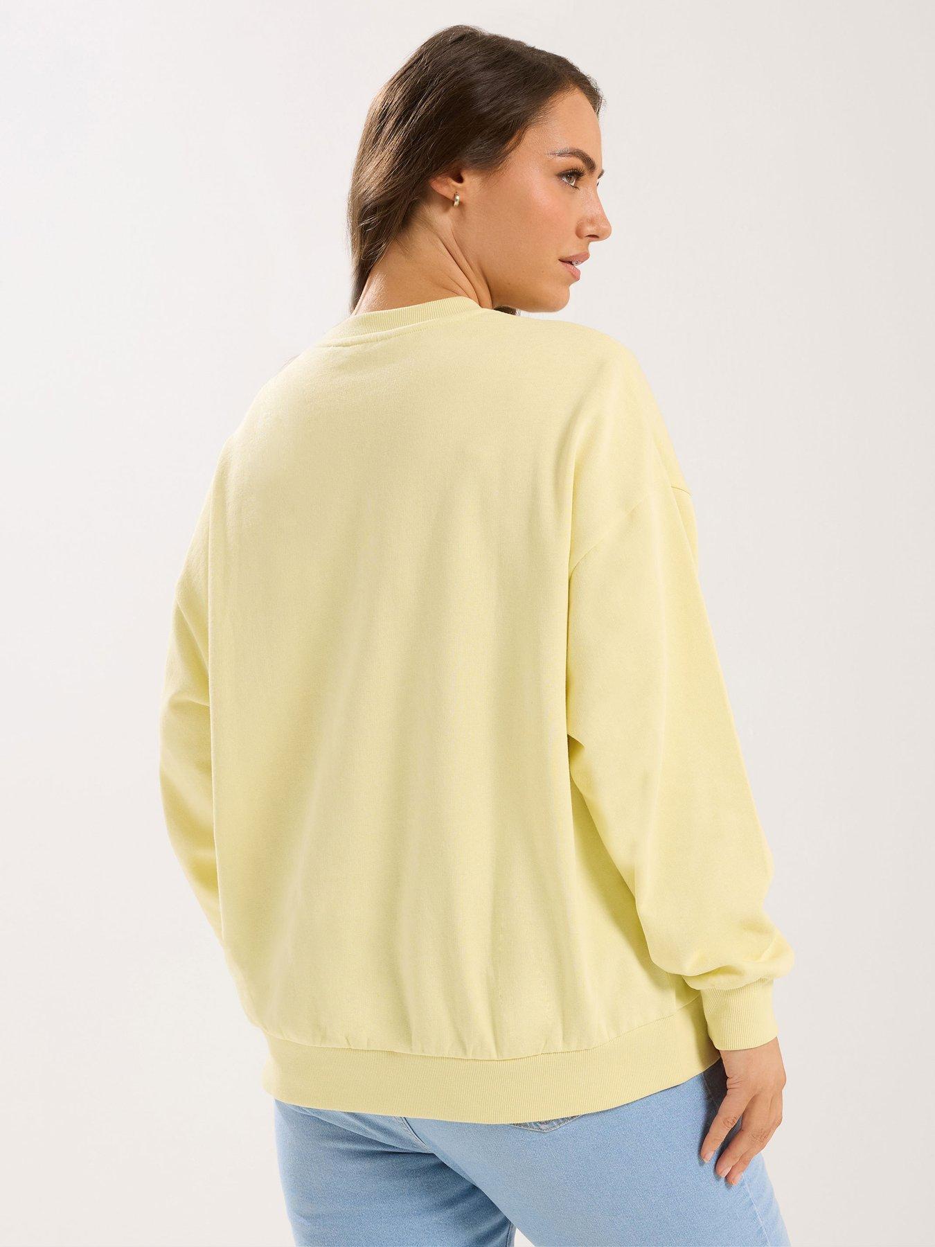 Image 2 of 5 of Yours Curve Amalfi Applique Sweatshirt