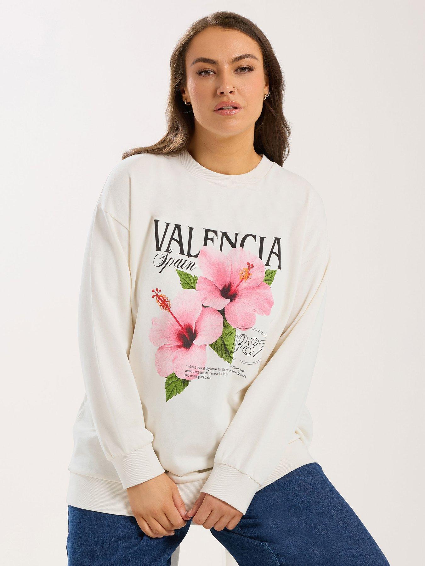 Yours Curve Valencia Sweatshirt