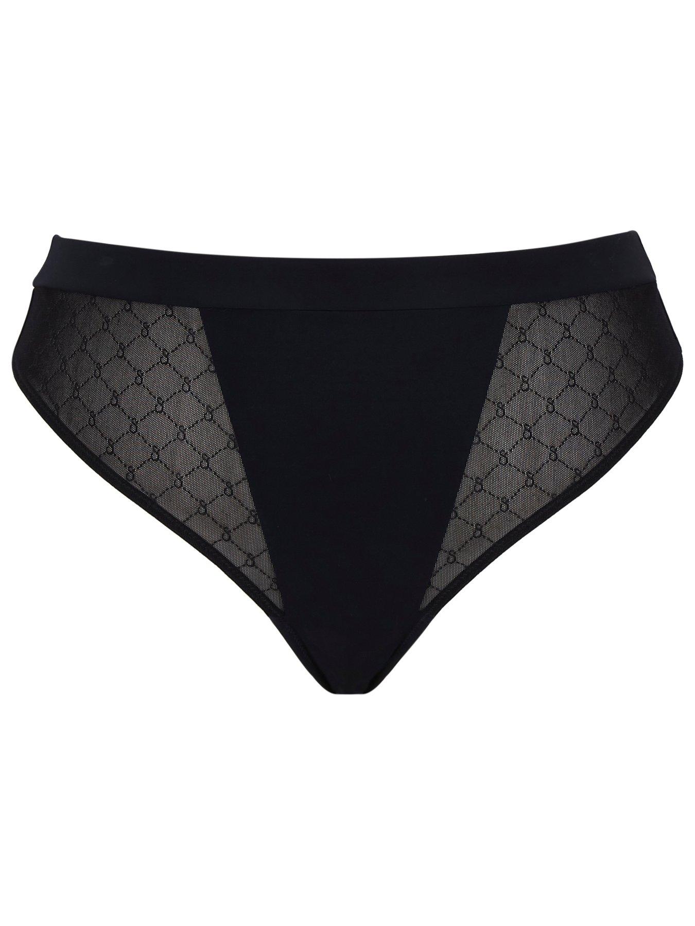 Image 6 of 6 of Sculptresse Muse Black Brazilian Brief - Black