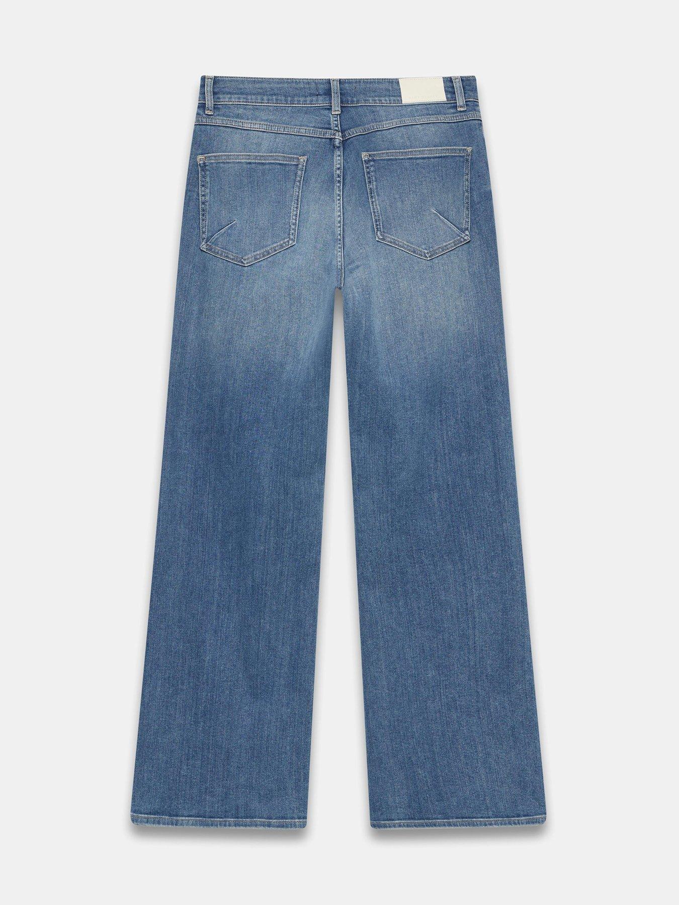 Image 6 of 6 of Mint Velvet The Ultimate Indigo Flare Jeans - Blue