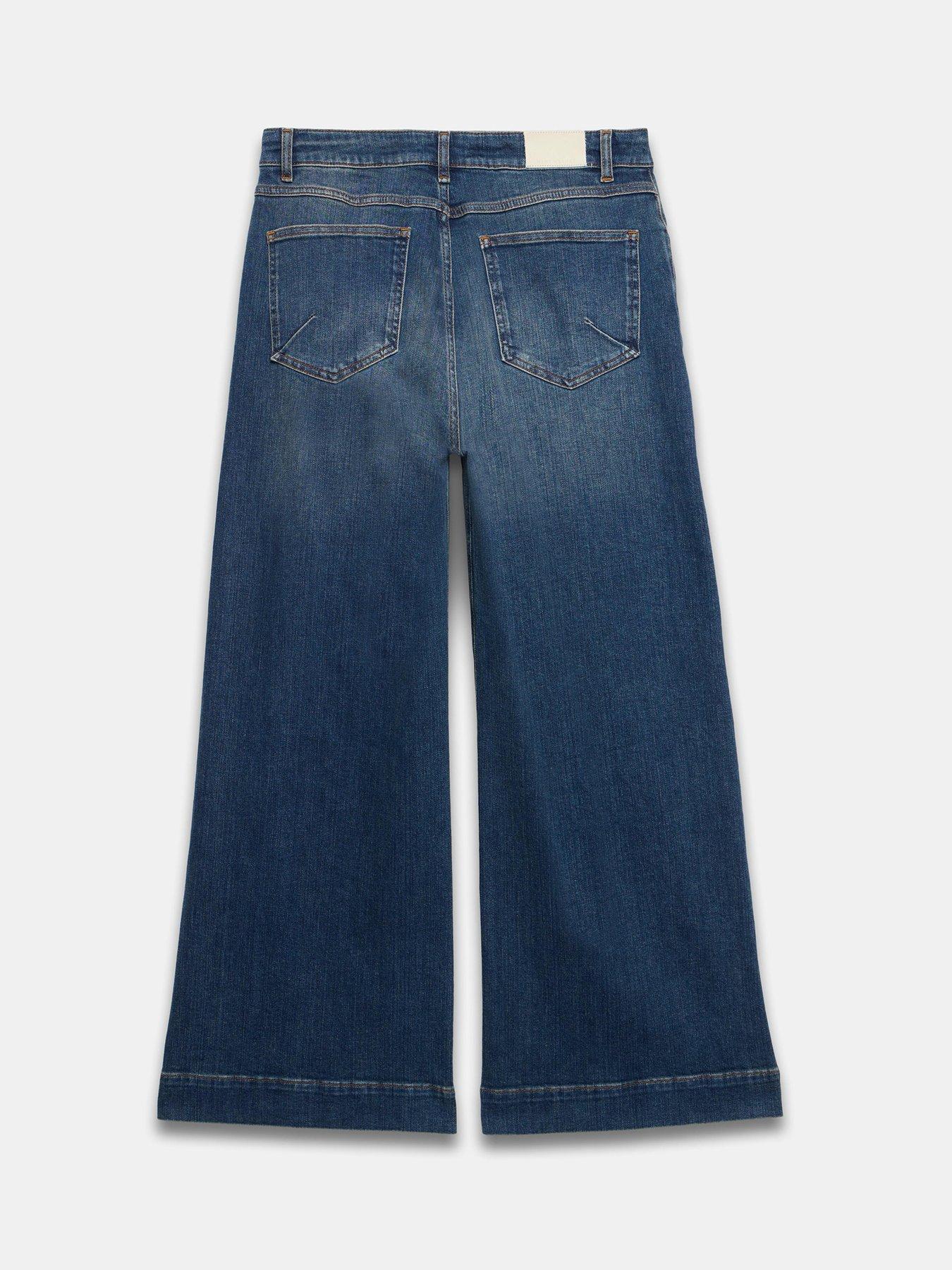 Image 6 of 6 of Mint Velvet The Ultimate Wide Jean - Blue