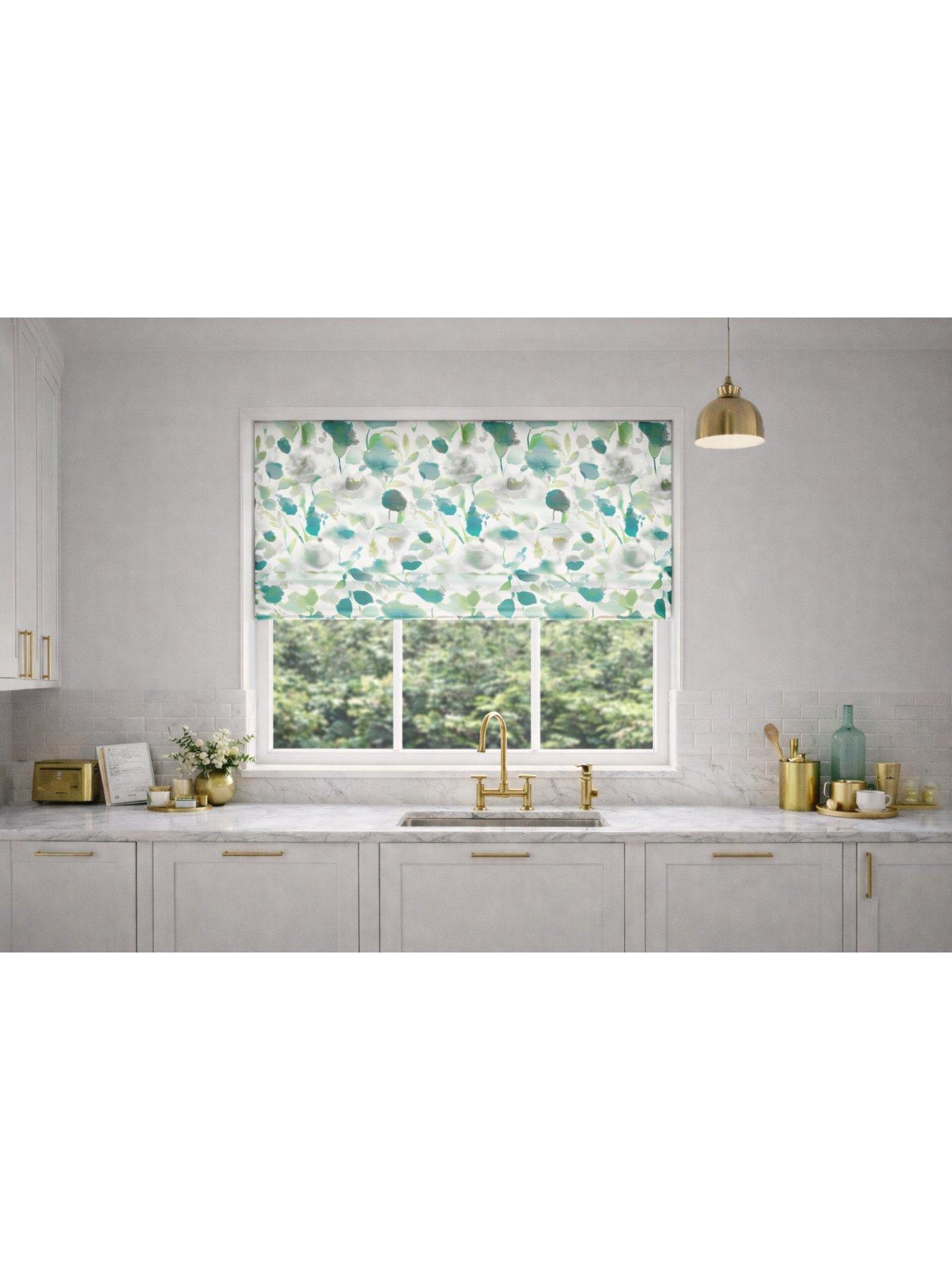 Image 4 of 4 of The Very Collection Painted Floral Roller Blind 120x160 - Spring