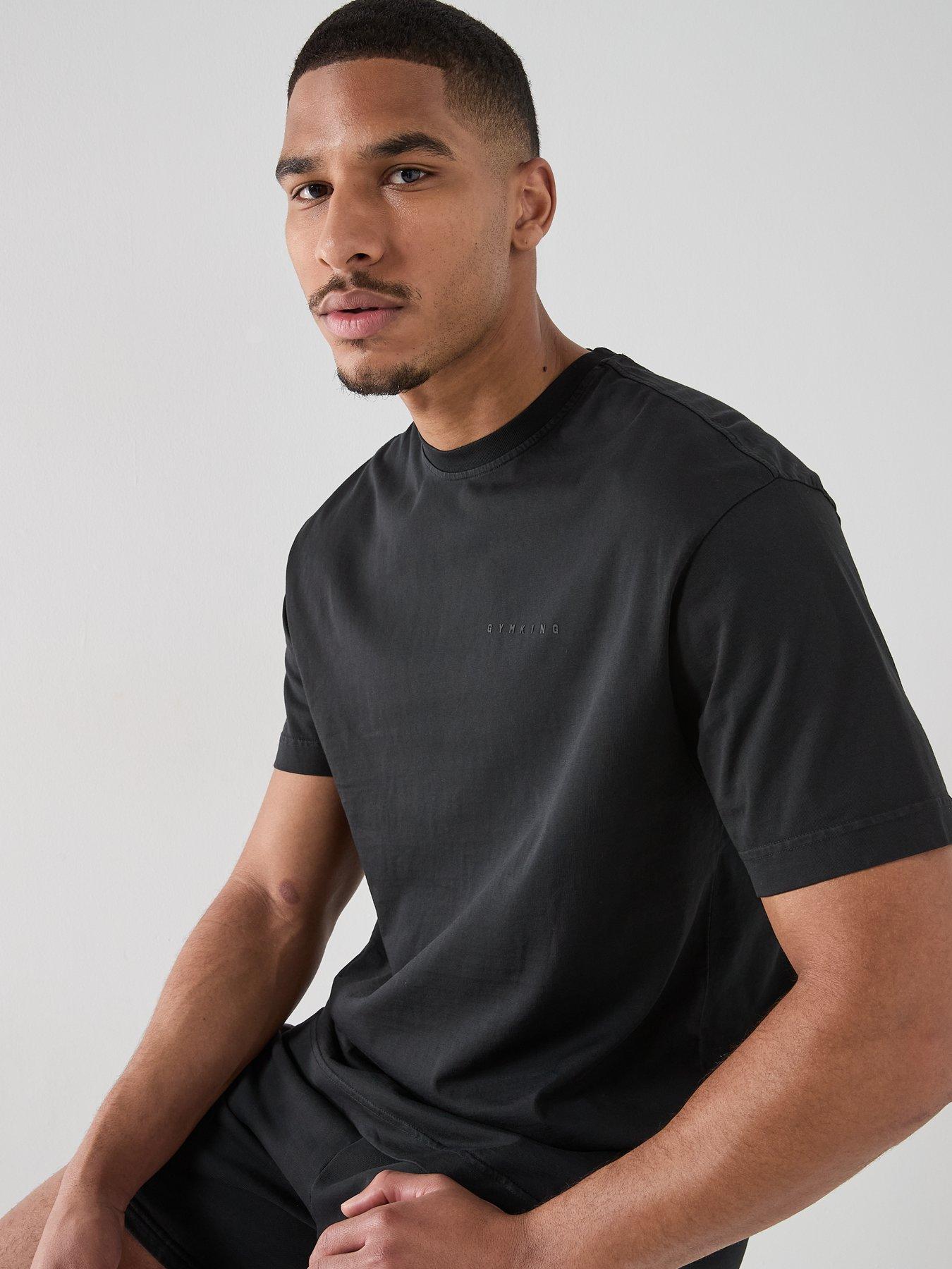 Image 5 of 5 of Gym King Mens World T-Shirt - Black
