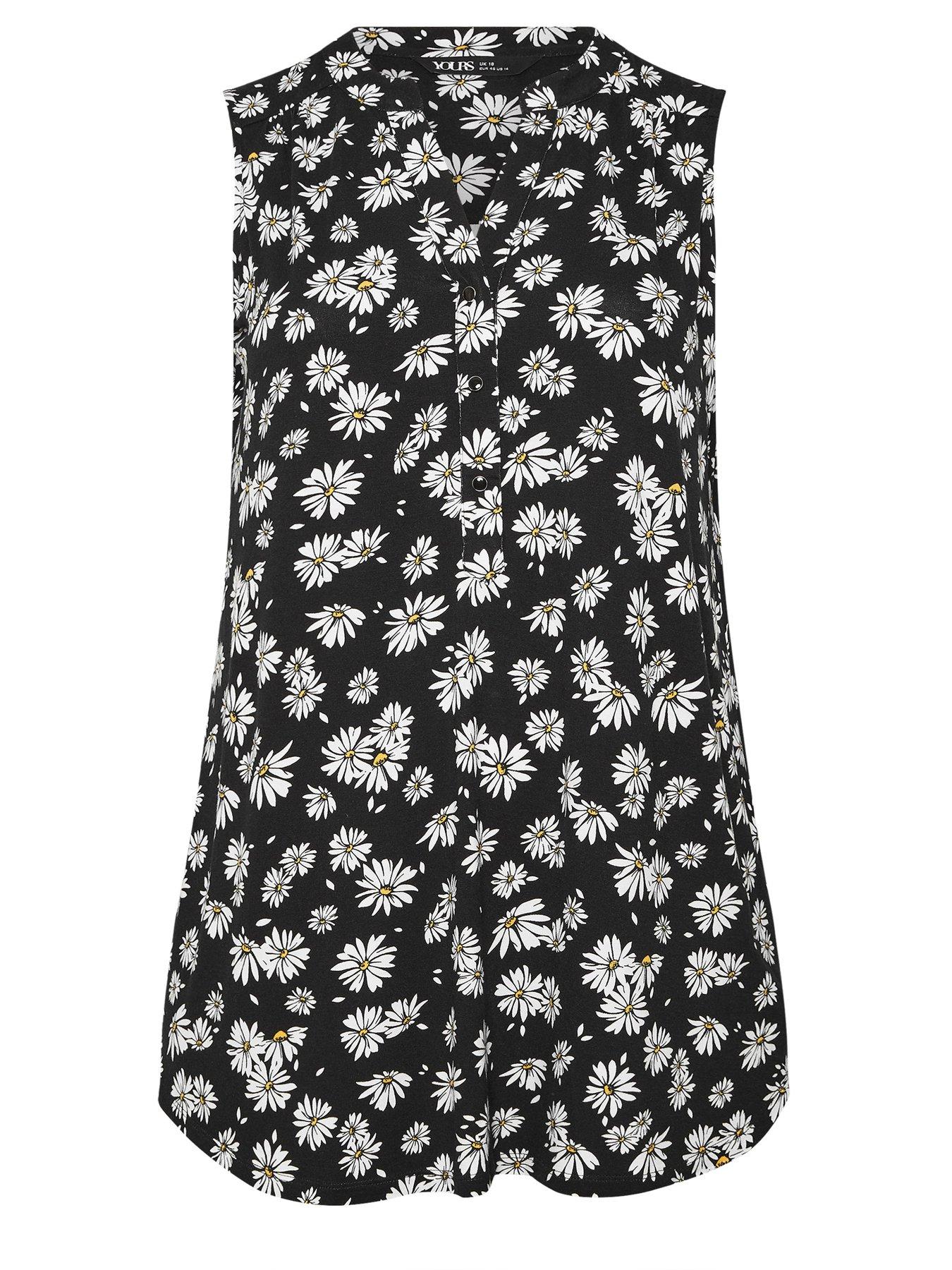 Image 5 of 5 of Yours Curve Sleeveless Blouse