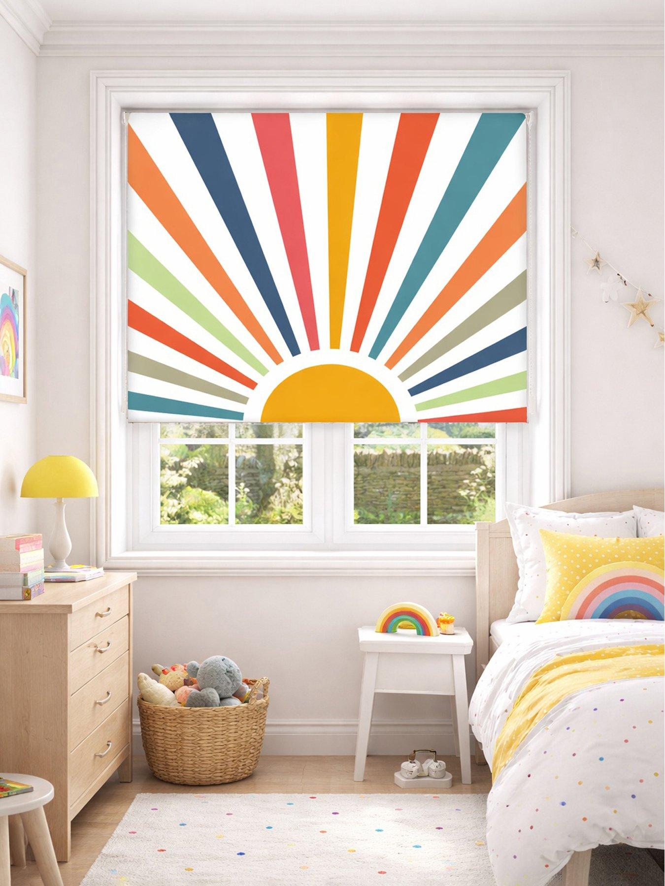 Image 1 of 7 of The Very Collection Painted Sun Roller Blind 60x160