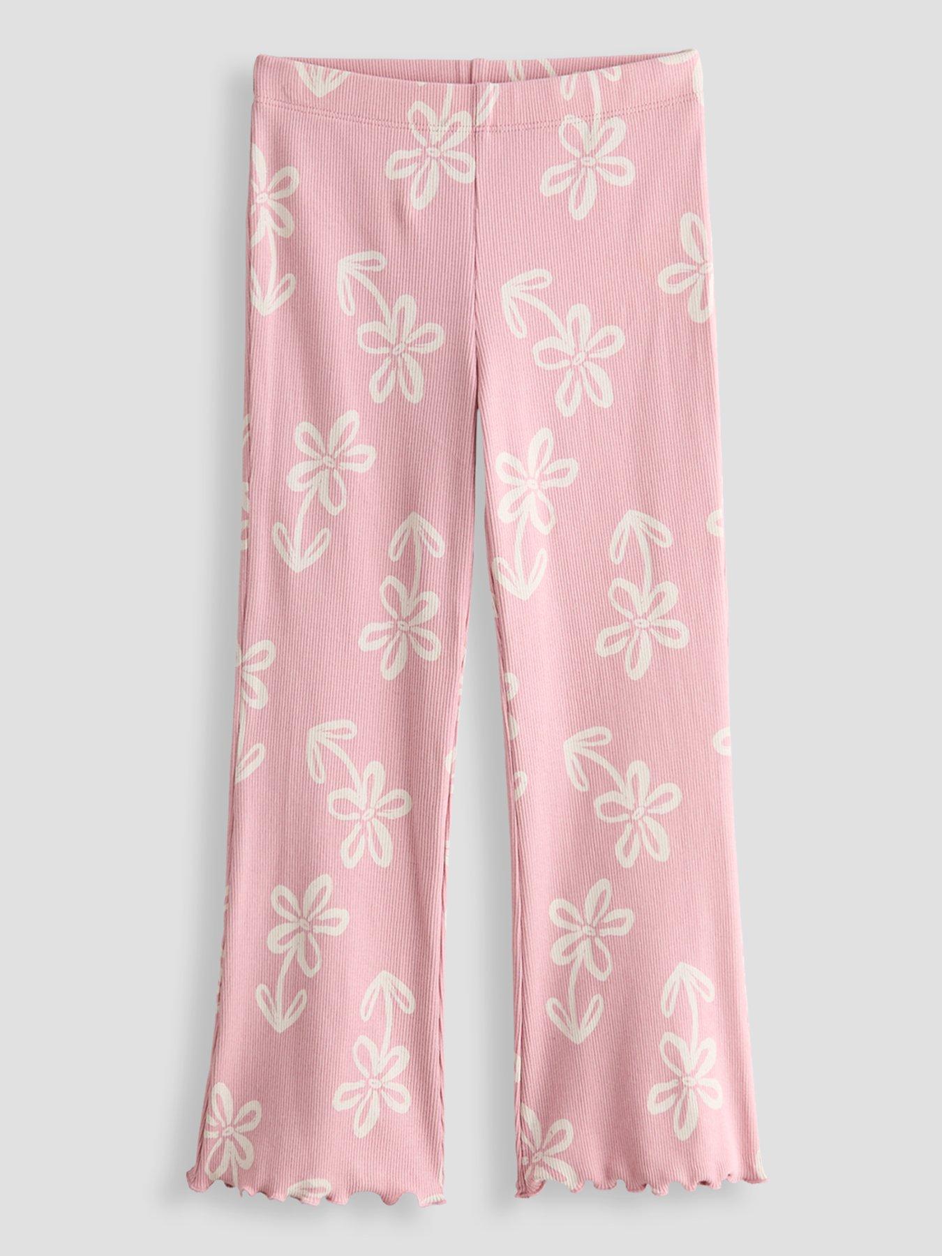 Image 2 of 5 of The Very Collection Girls 4 Pack Rib Flare Leggings (9 months - 7 years) - Multi