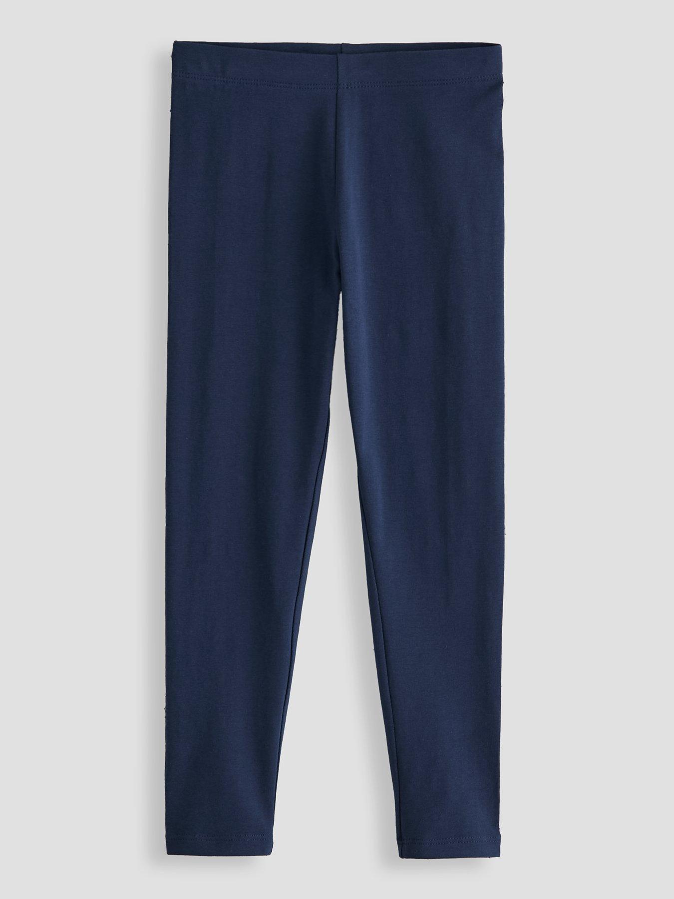 Image 3 of 5 of The Very Collection Girls 3 Pack Basic Cotton Leggings - Multi