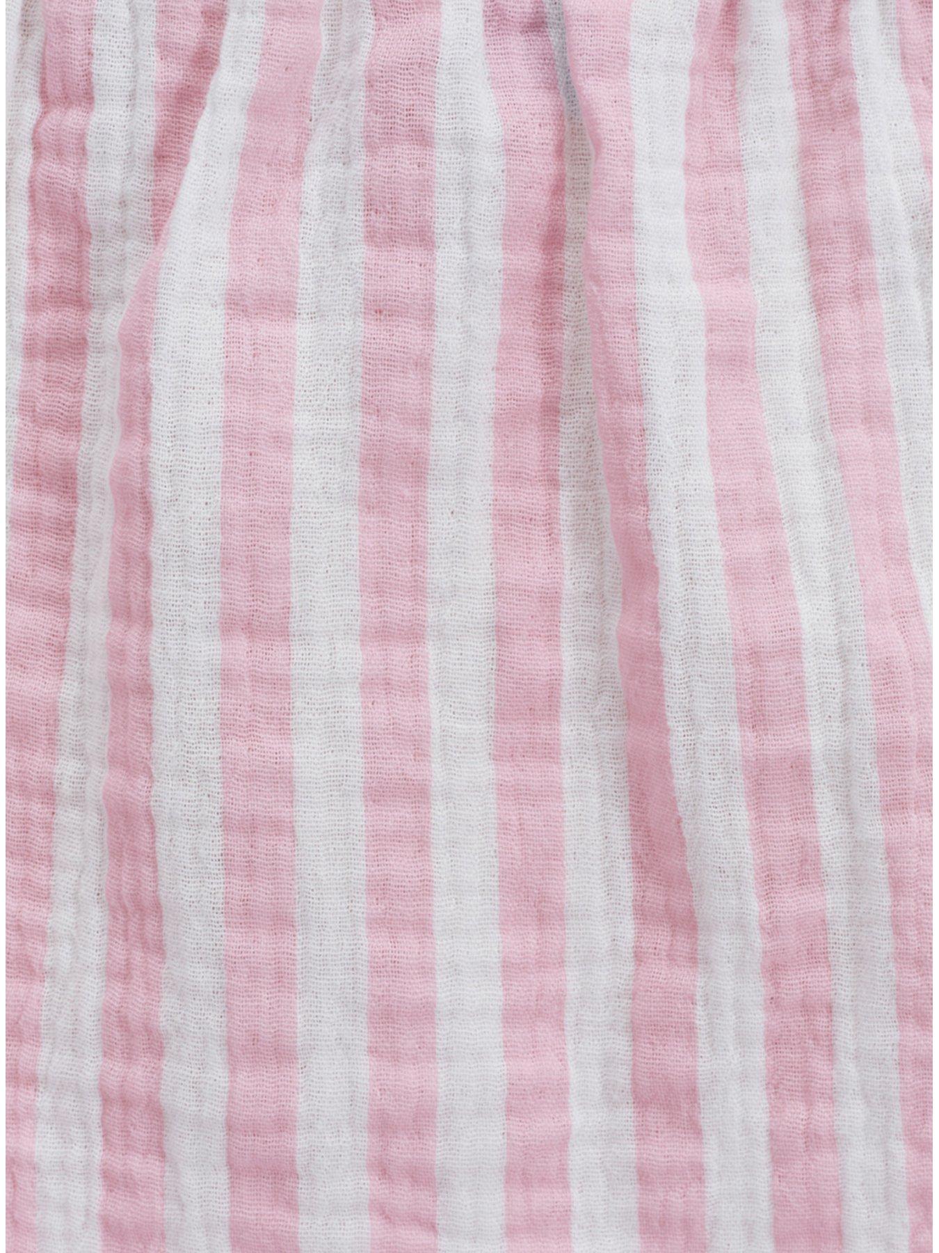 Image 6 of 6 of Boux Avenue Stripe Cotton Pyjama Set - Pink