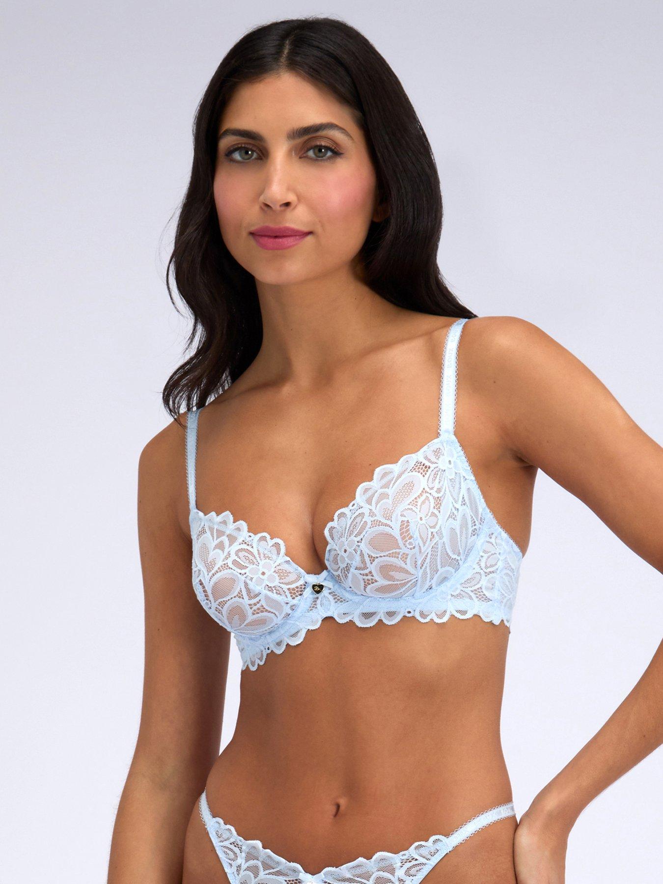 Boux Avenue Boux Avenue Heidi Plunge Bra - Powder Blue