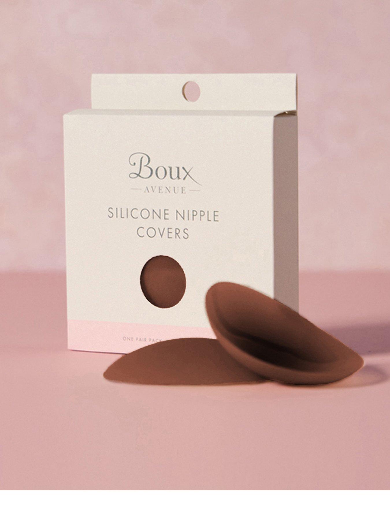 Boux Avenue Silicone Nipple Covers - 04 Deep - Brown