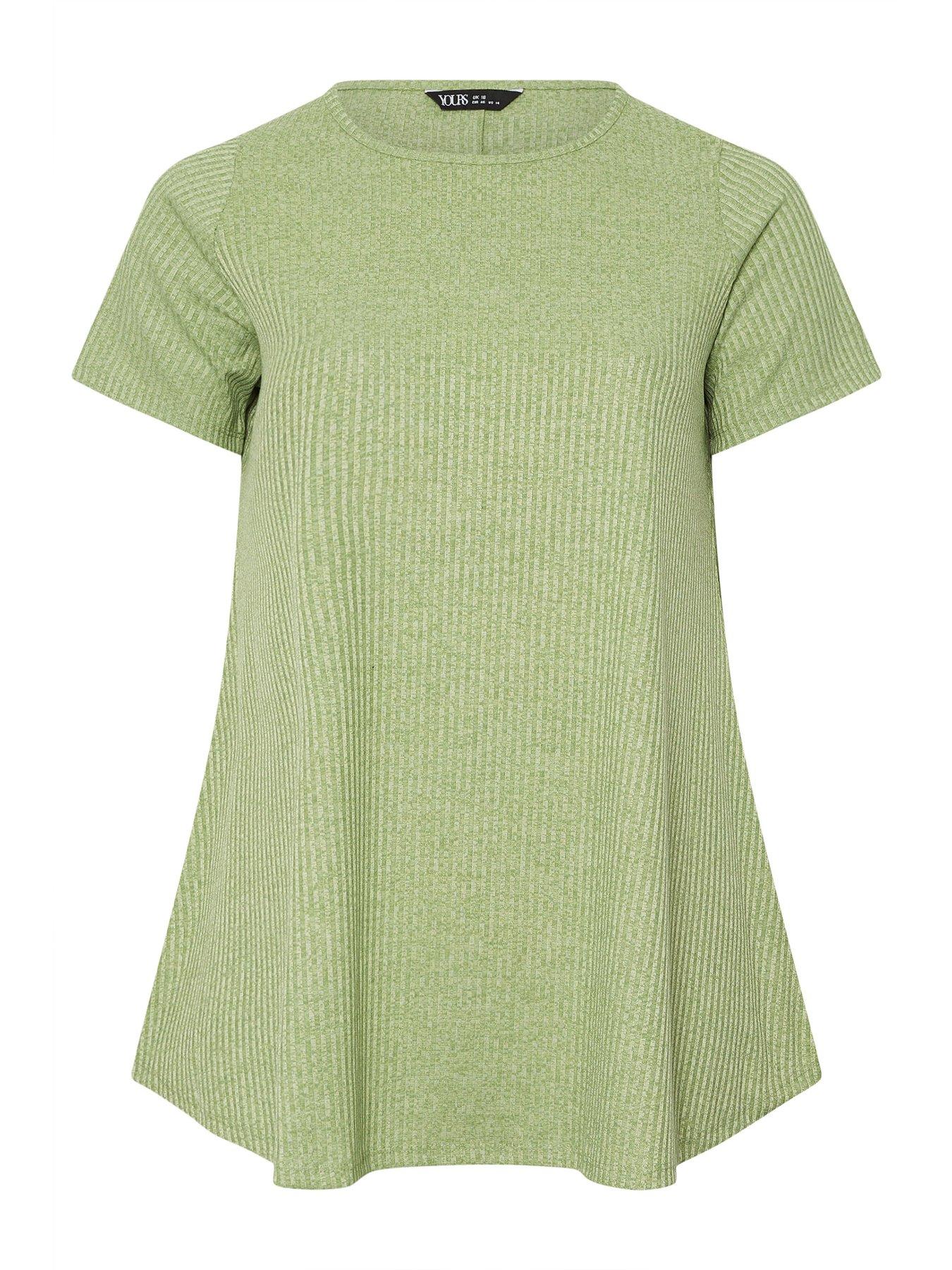 Image 5 of 5 of Yours Curve Soft Touch Rib Swing Top