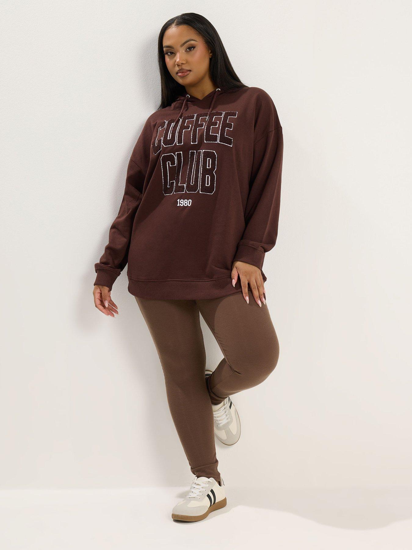 Image 3 of 5 of Yours Curve Mini Ribbed Legging