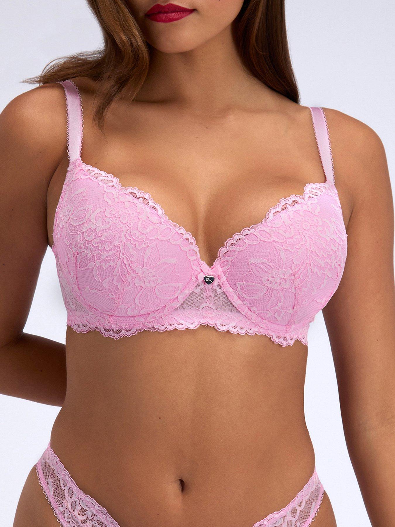 Boux Avenue Boux Avenue Billie Balconette Bra - Bubblegum Pink
