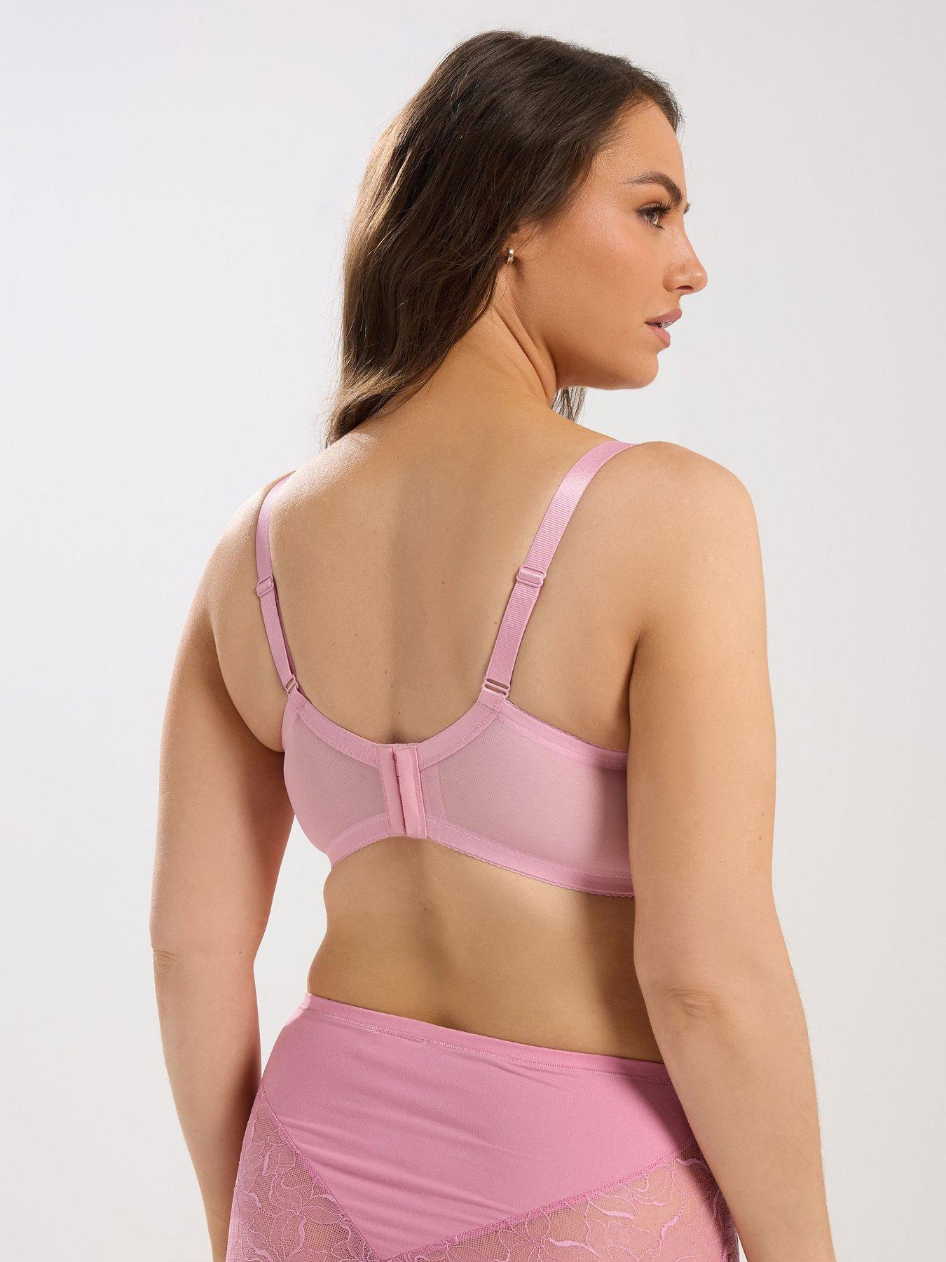 Image 2 of 5 of Yours Curve Swirl Lace Underwire Bra