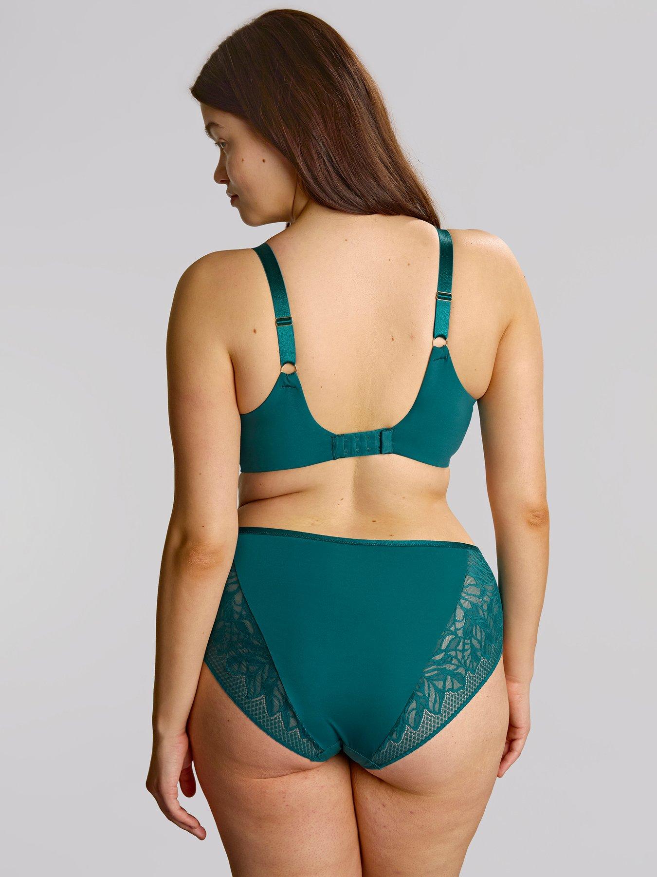 Image 2 of 5 of Sculptresse Sophia Teal Blue Deep Brief - Teal Blue