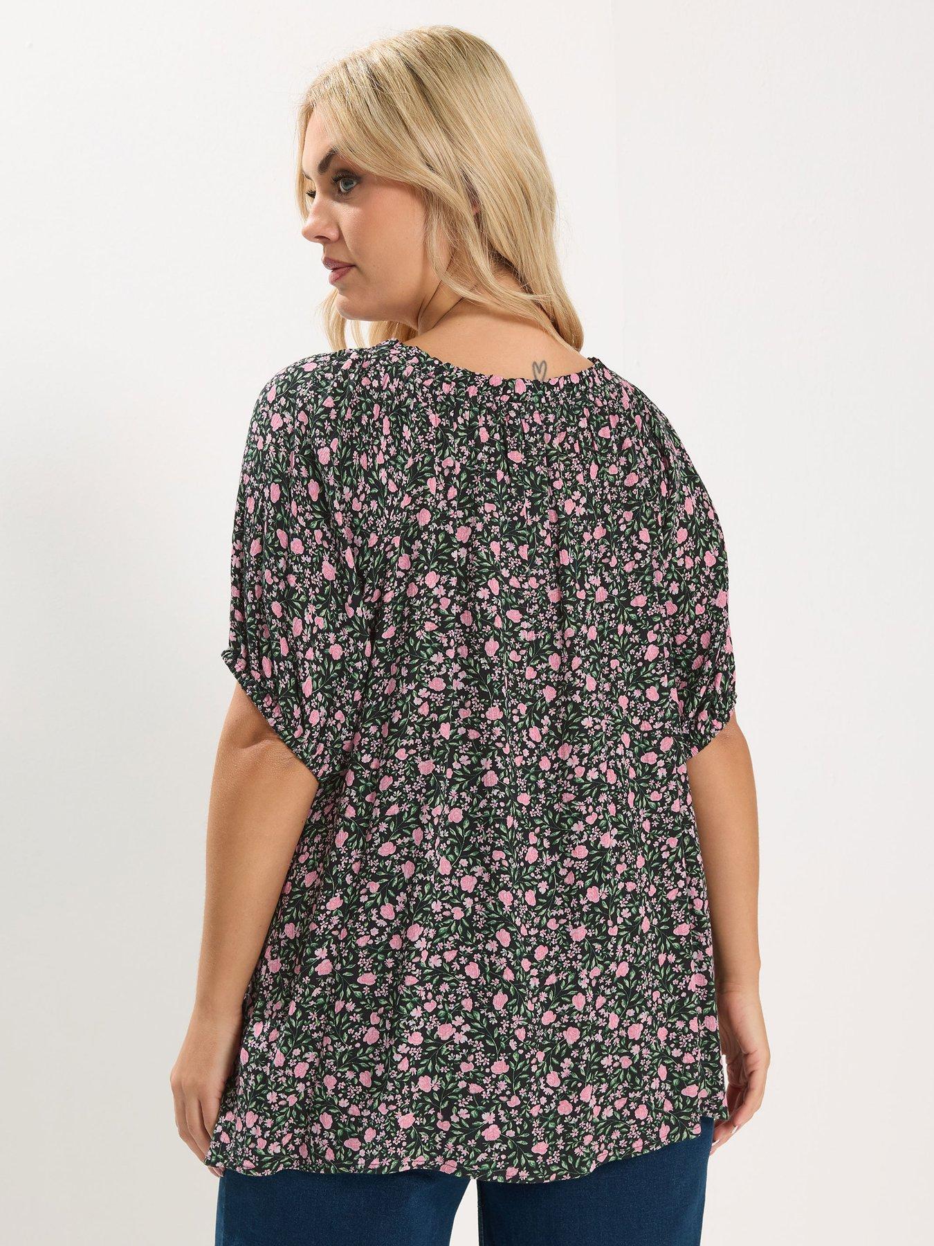 Image 2 of 5 of Yours Curve Gypsy Bardot Top