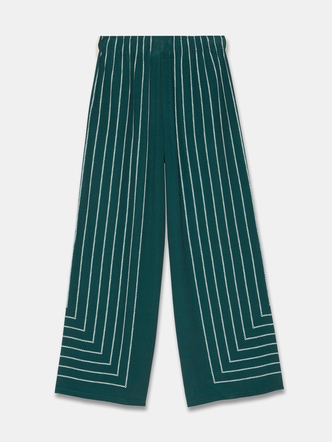 Image 6 of 6 of Mint Velvet Nia Print Stripe Trouser