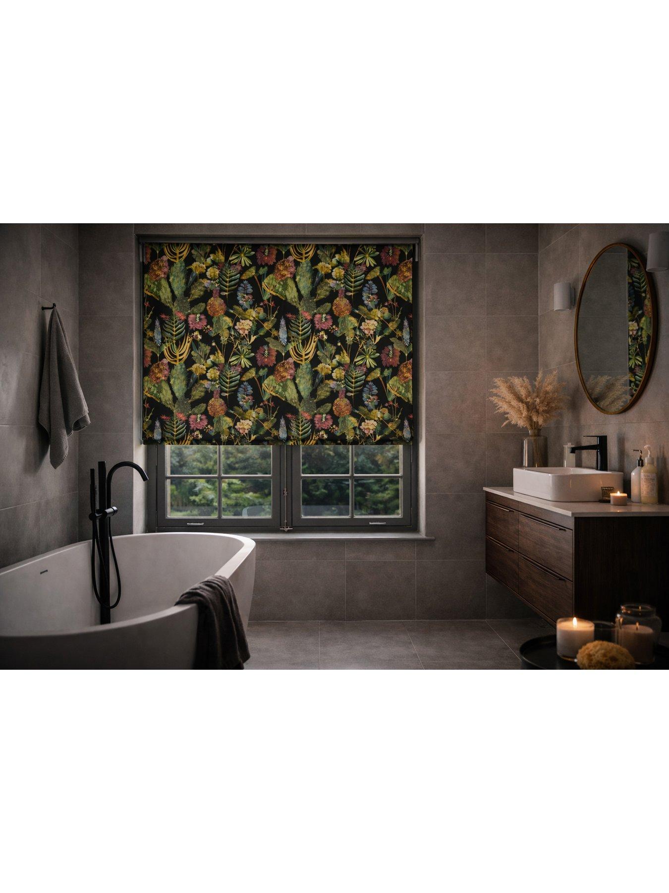 Image 2 of 5 of The Very Collection Tropical Plants Roller Blind 120x160