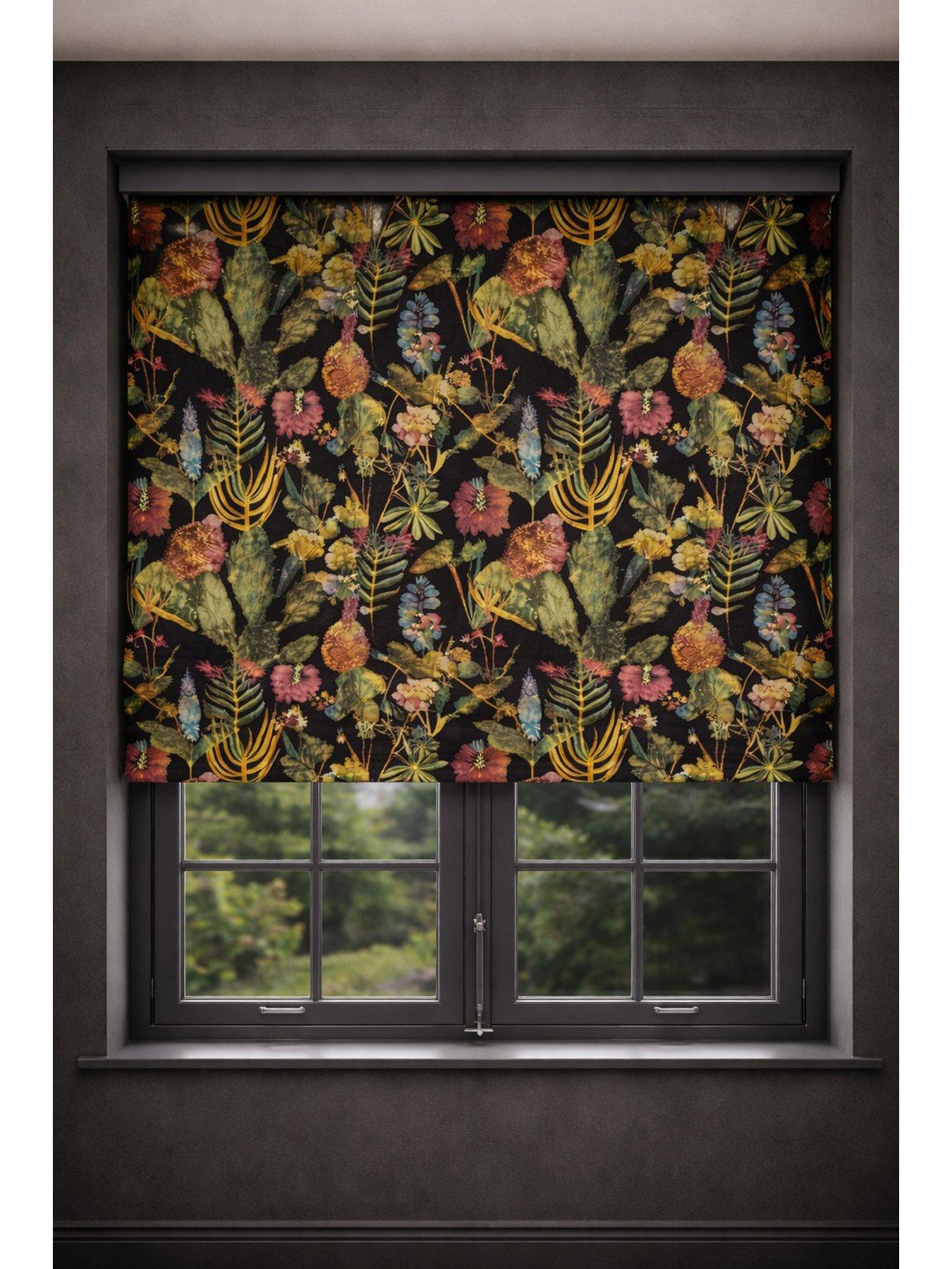 Image 3 of 5 of The Very Collection Tropical Plants Roller Blind 120x160