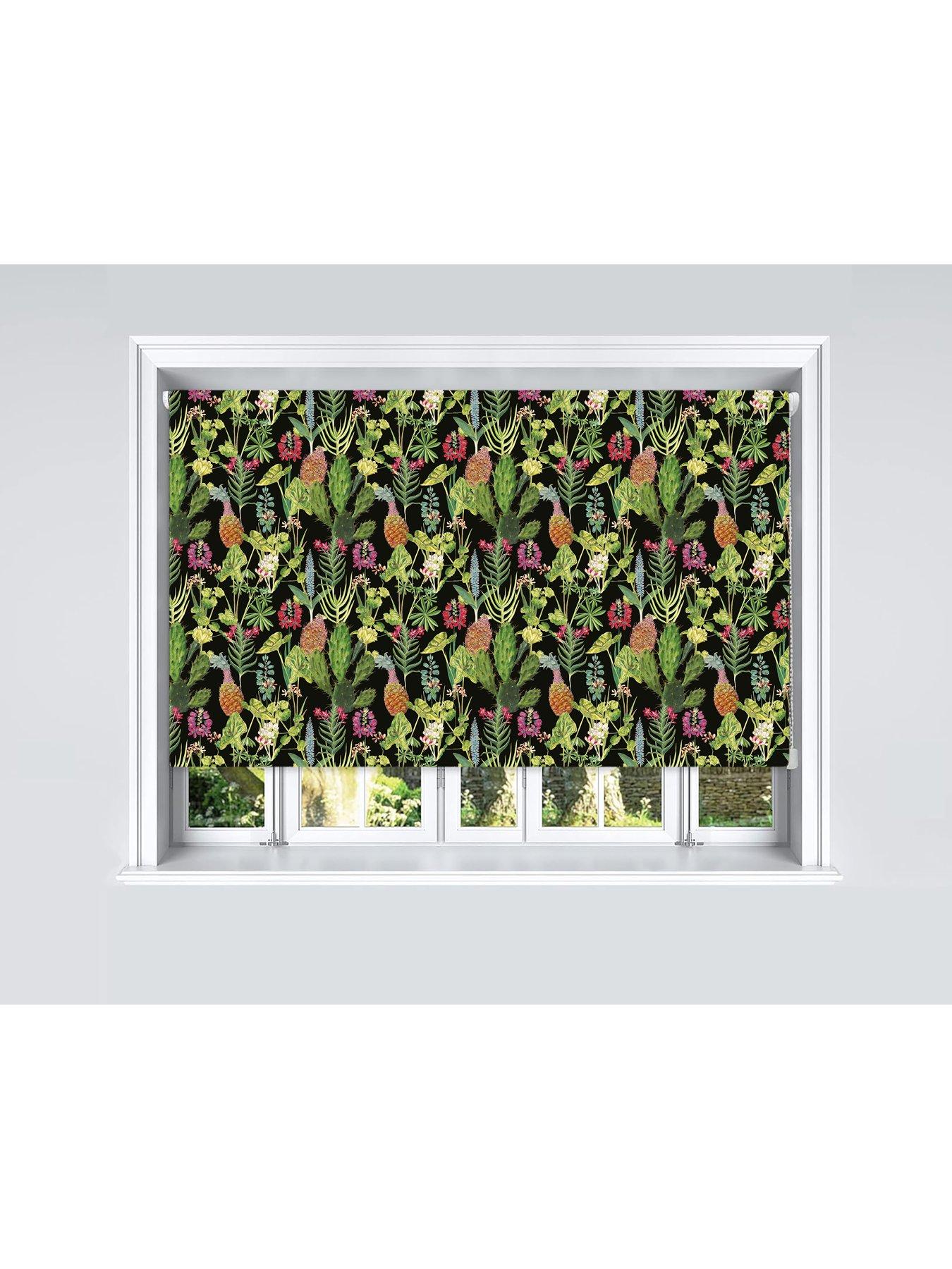 Image 4 of 5 of The Very Collection Tropical Plants Roller Blind 120x160