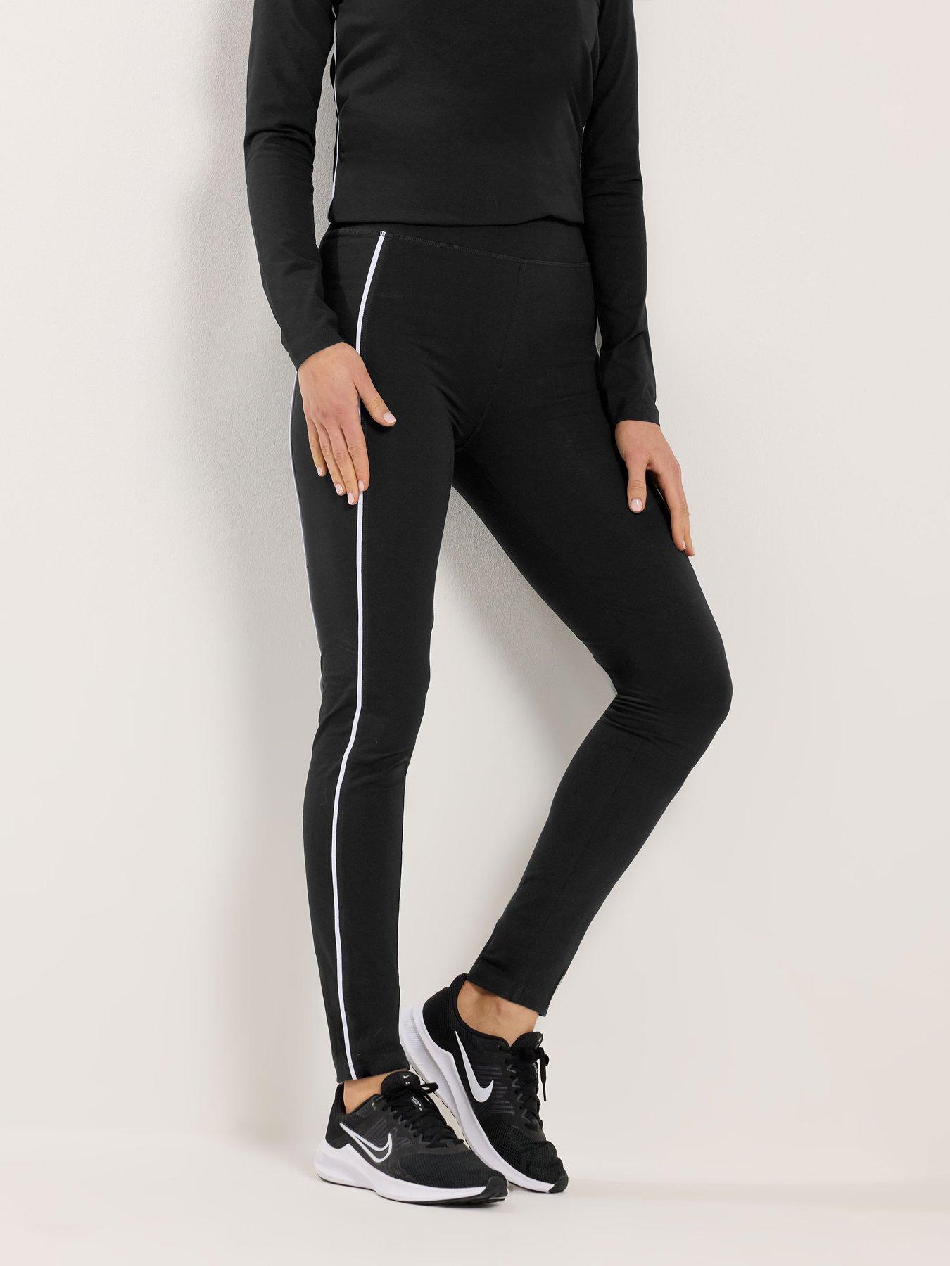 Image 4 of 6 of Long Tall Sally Tall Active Piped Leggings