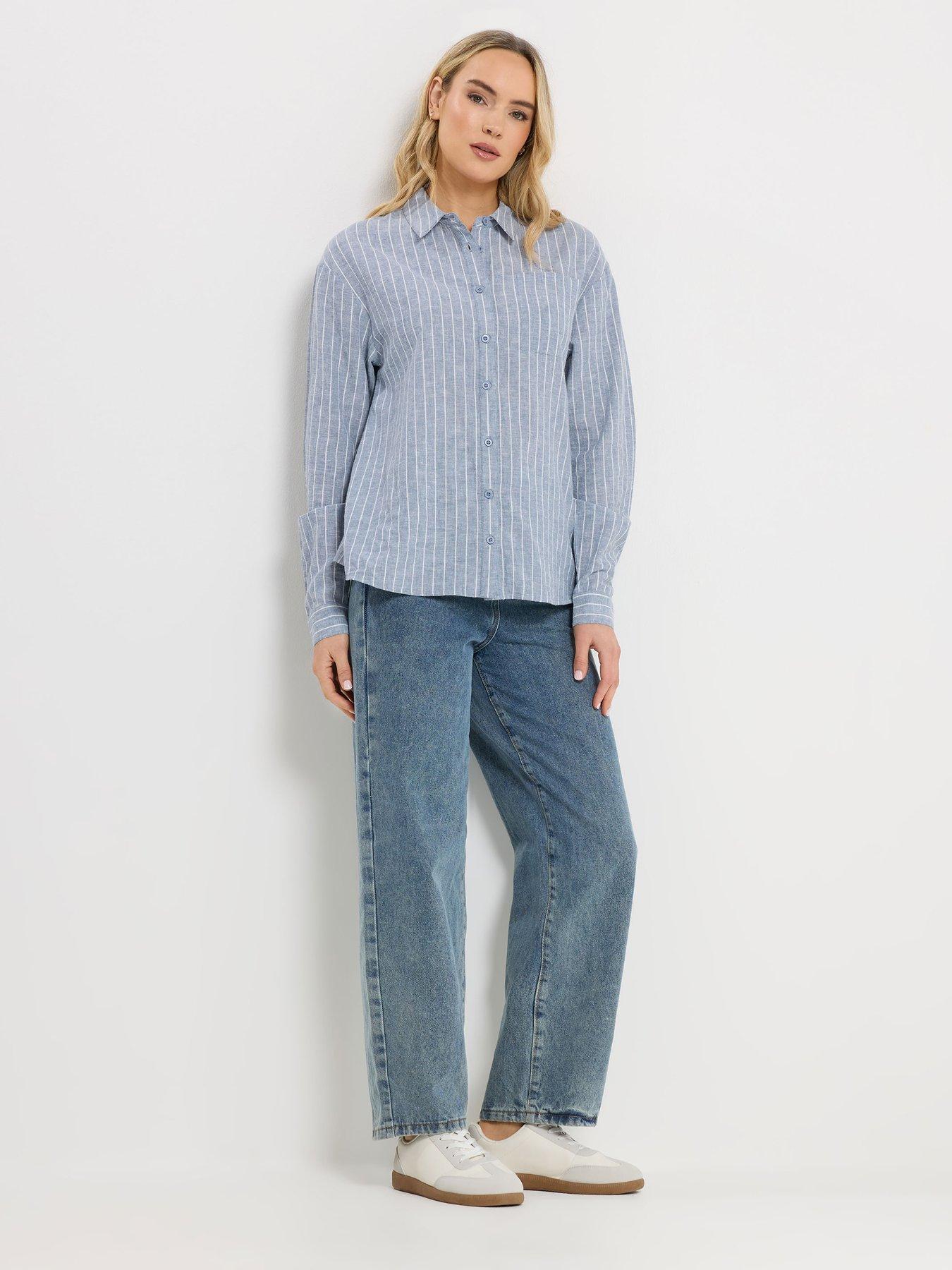 Image 3 of 5 of Long Tall Sally Tall Stripe Shirt