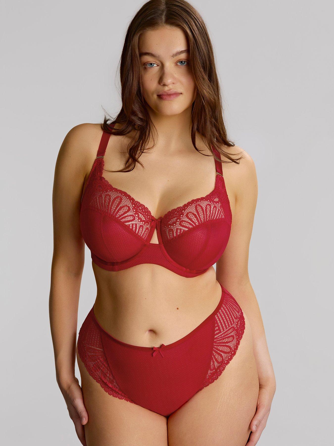 Sculptresse Entice Red Full Cup Bra - Entice Red