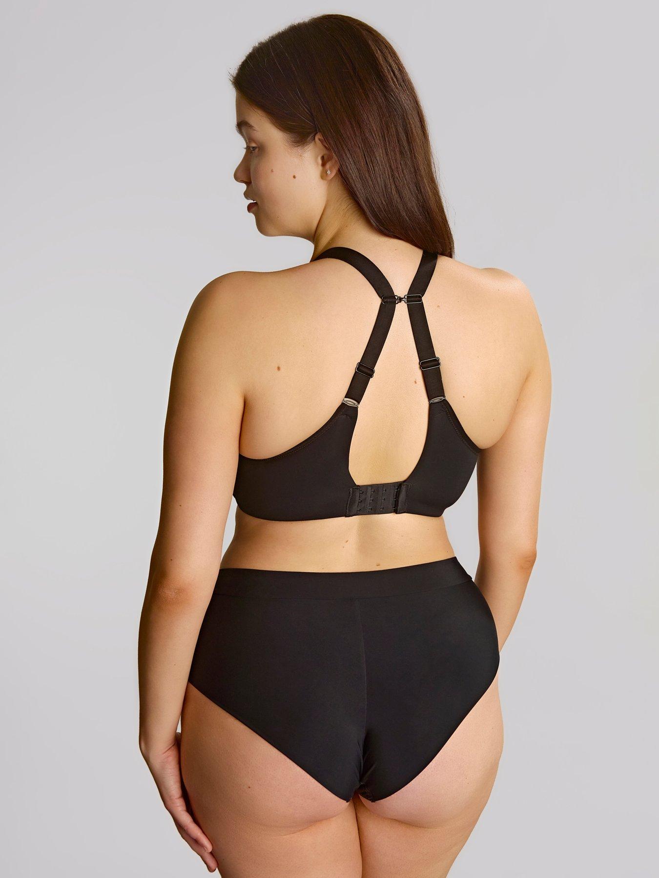 Image 2 of 7 of Sculptresse Form Black Spacer Bra - Black