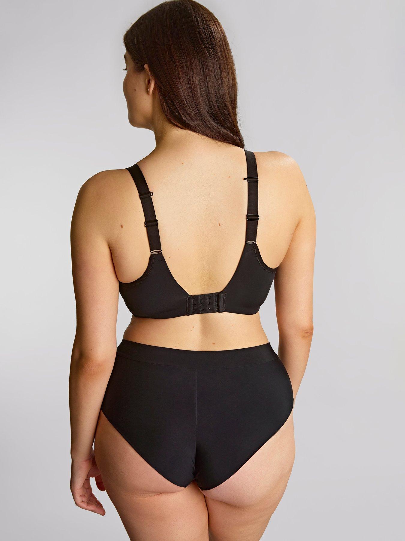 Image 3 of 7 of Sculptresse Form Black Spacer Bra - Black